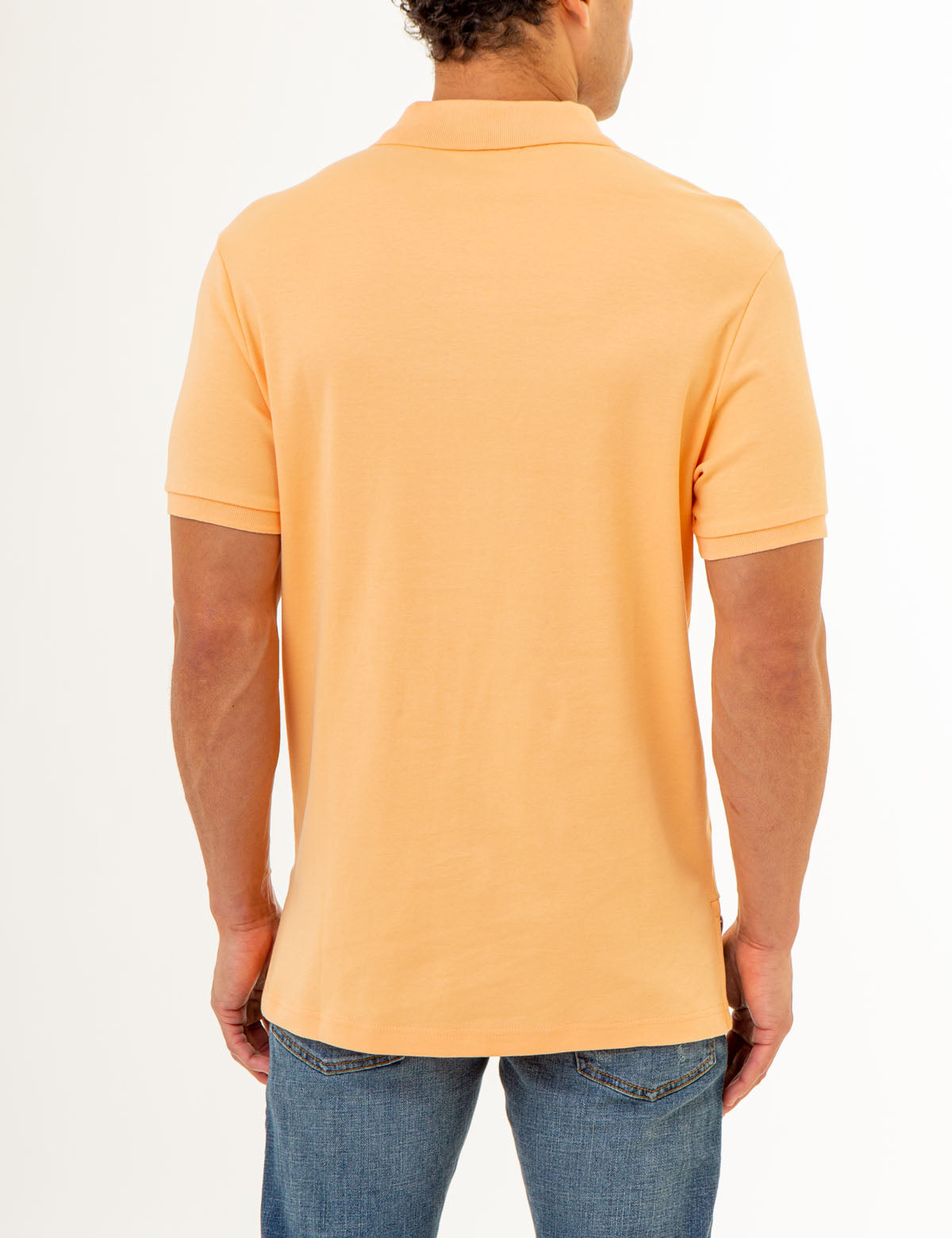 Solid Interlock Polo Shirt for Men | Classic Fit & Breathable Fabric