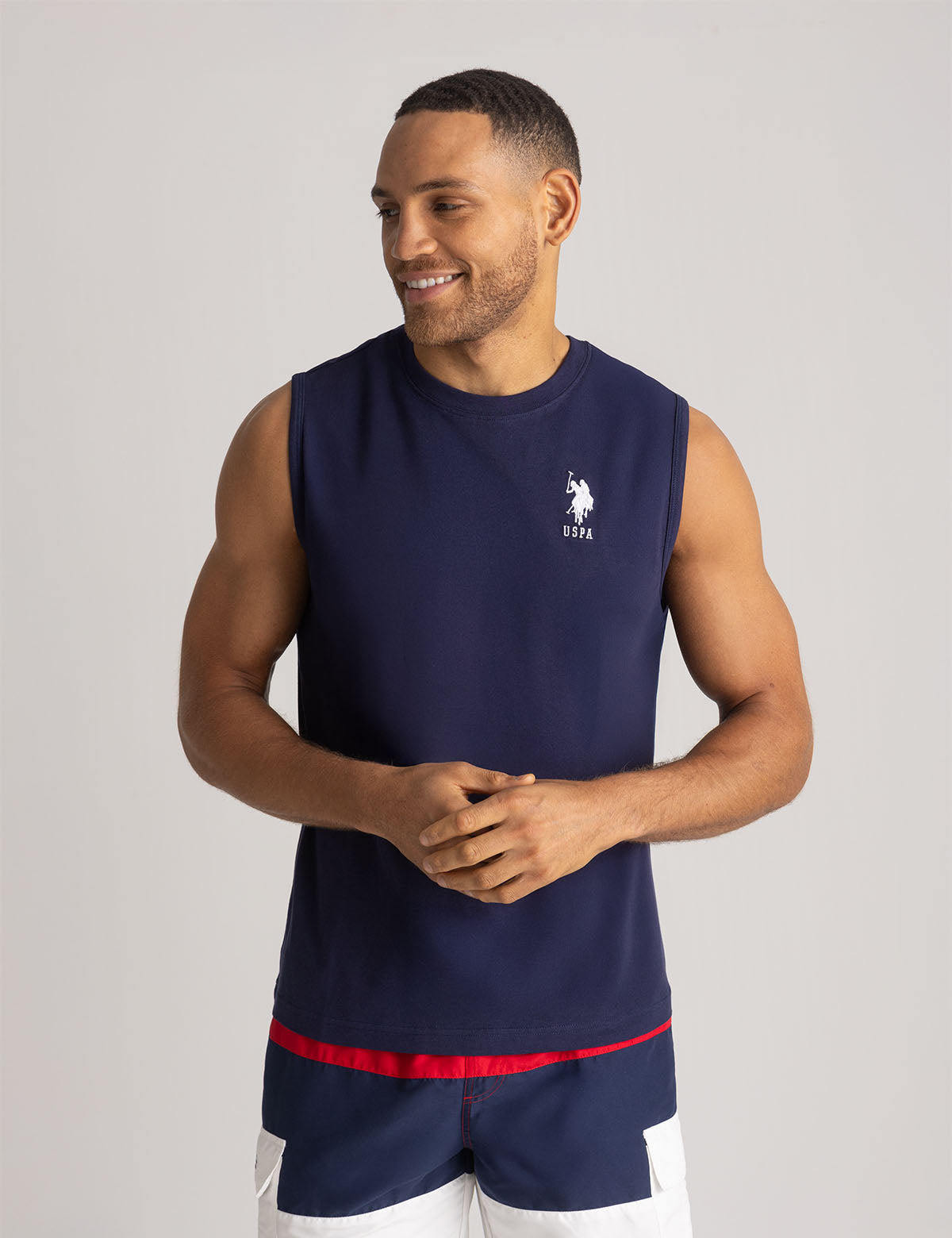 Performance Muscle Tank for Workouts & Casual Wear | SOLID LOGO