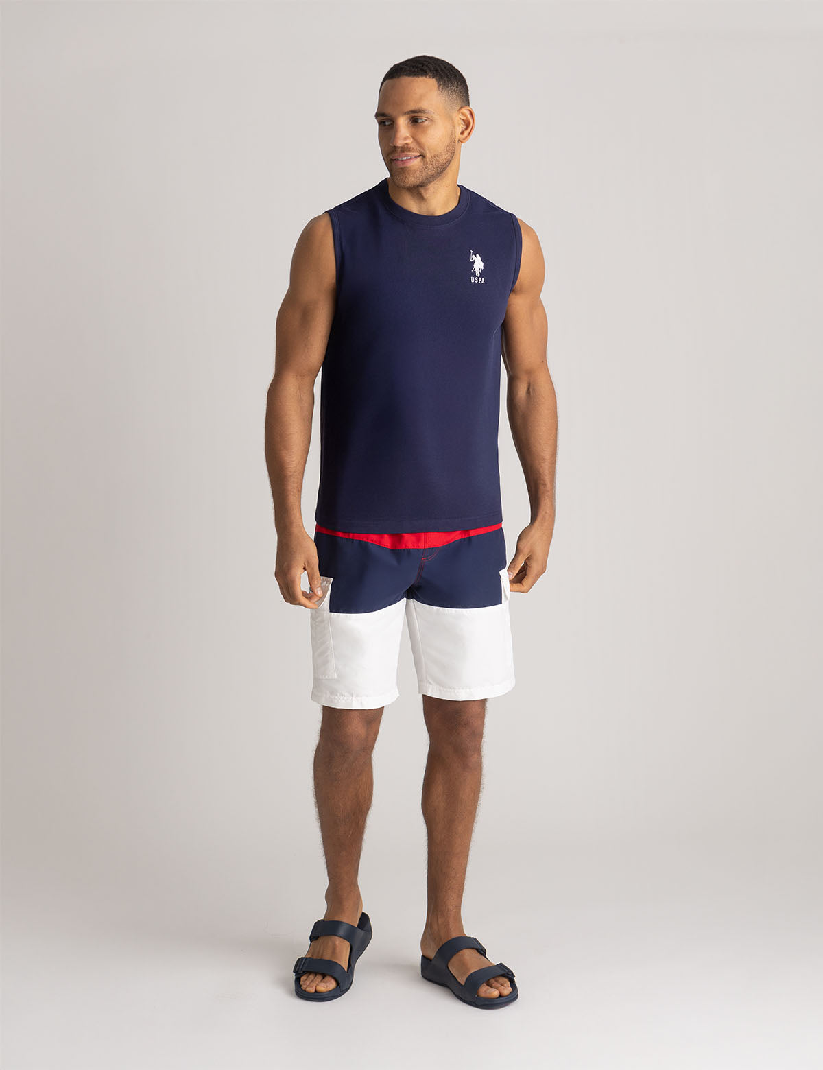 Performance Muscle Tank for Workouts & Casual Wear | SOLID LOGO