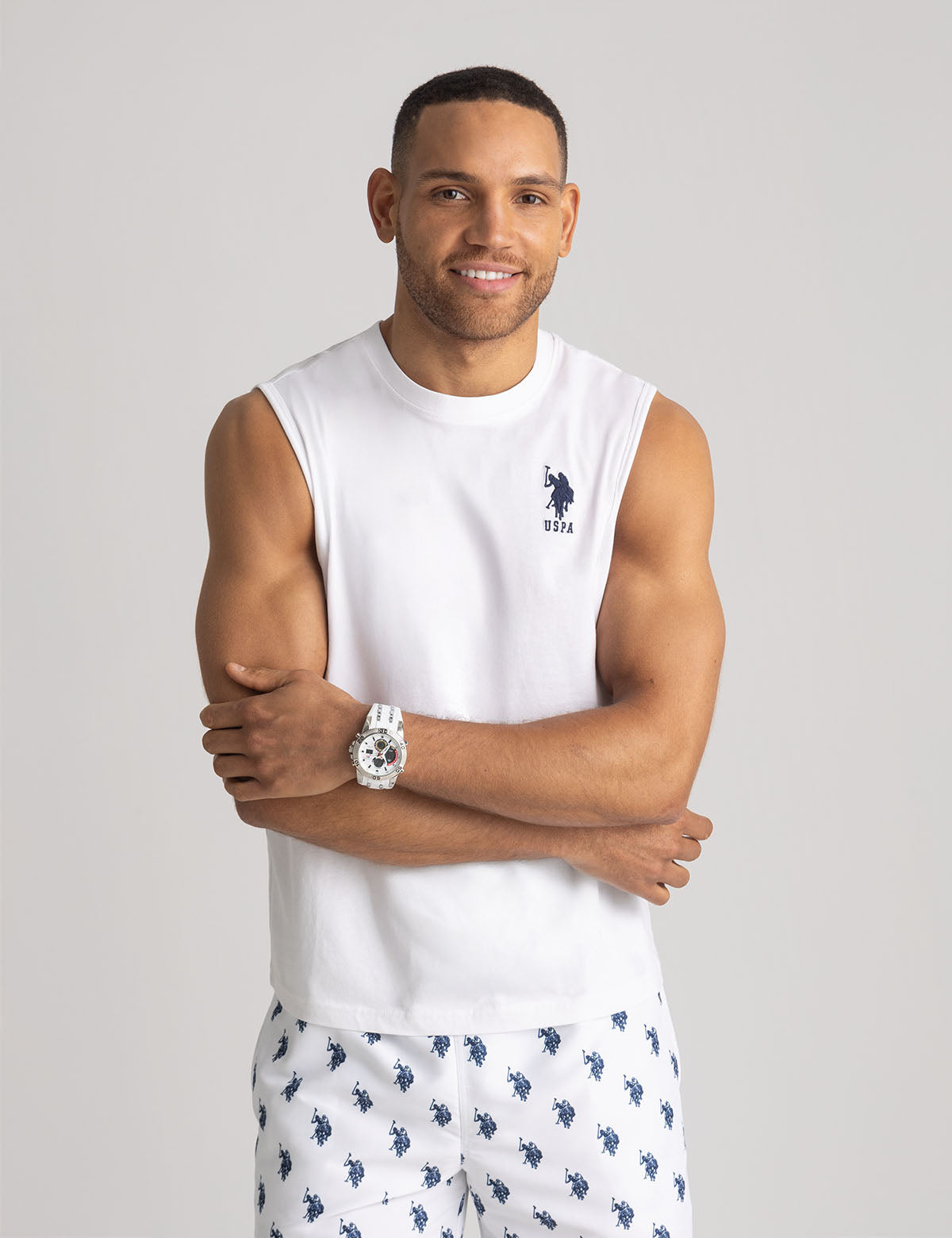 Performance Muscle Tank for Workouts & Casual Wear | SOLID LOGO