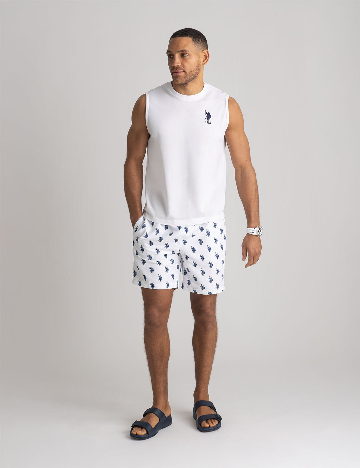 Performance Muscle Tank for Workouts & Casual Wear | SOLID LOGO
