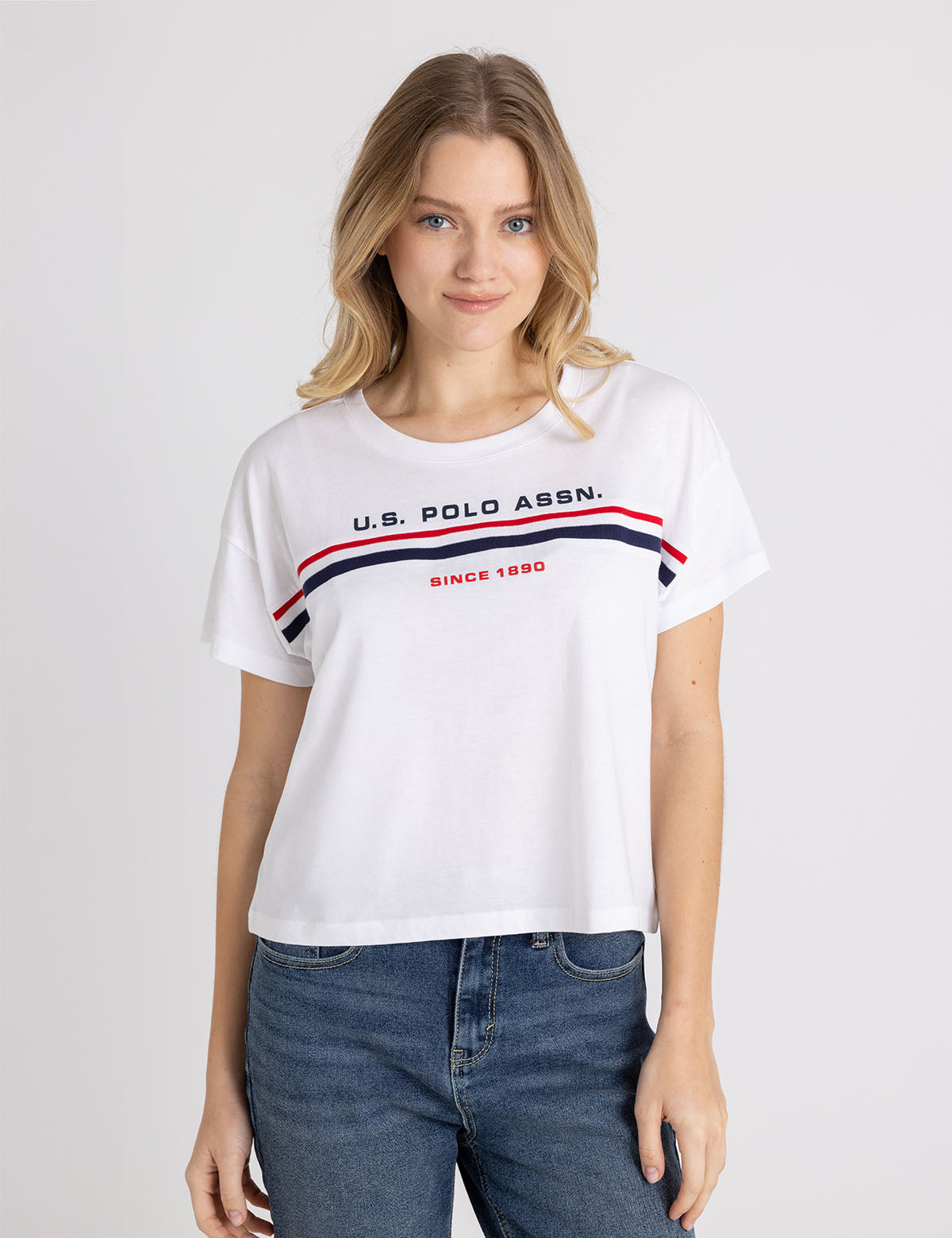 Signature Stripe Meet and Greet T-Shirt | Casual Cotton Tee