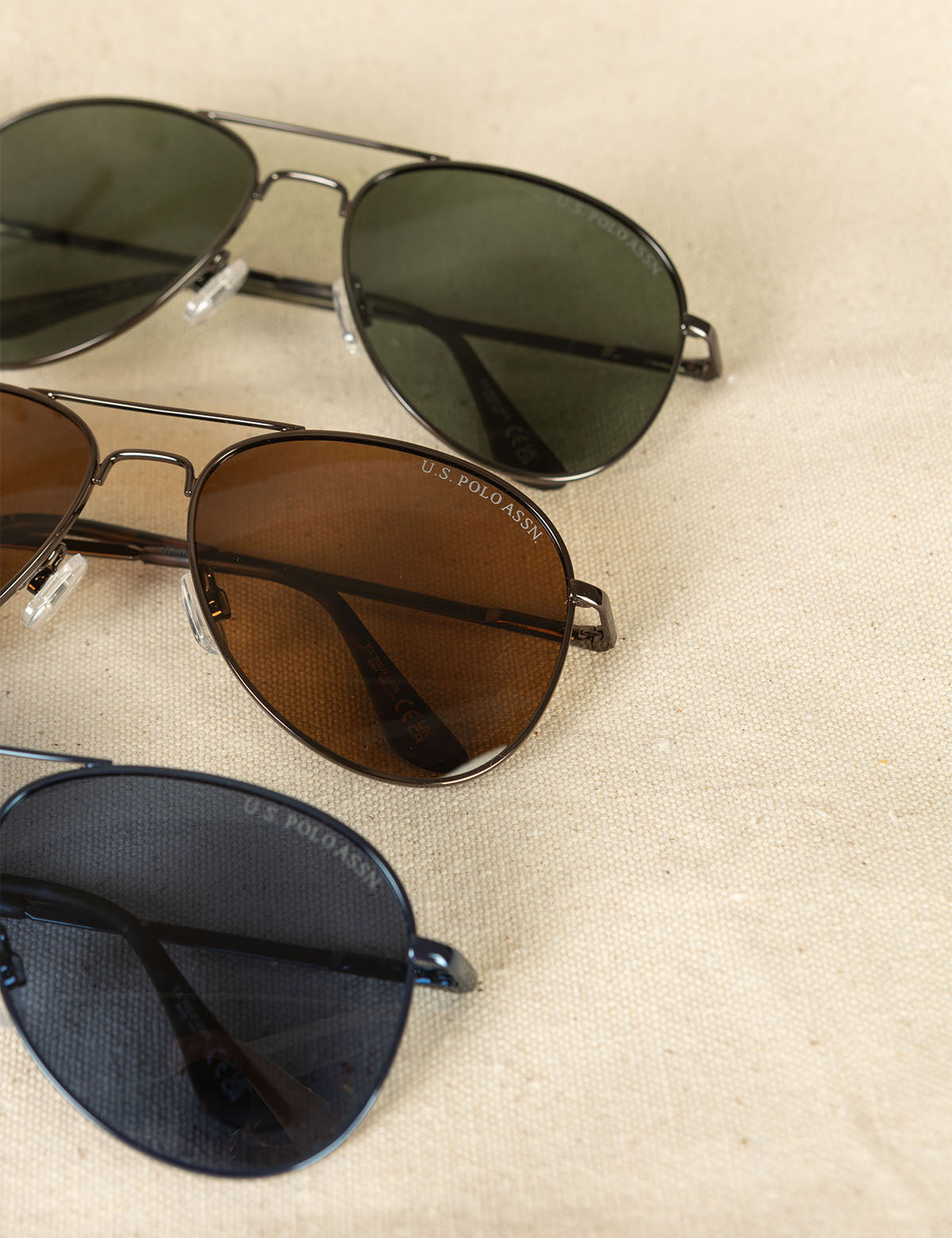 Men's Polarized Aviator Sunglasses with UV400 Protection | Classic Metal Frame