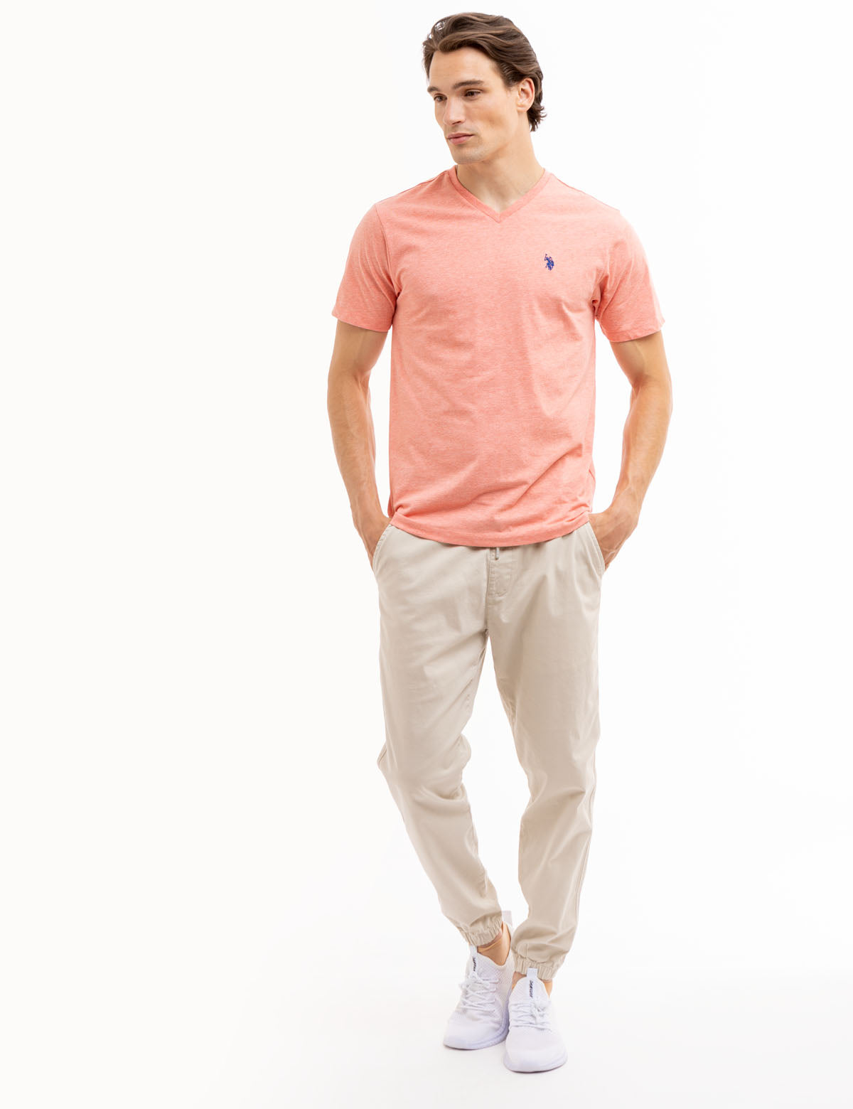 Classic V-Neck T-Shirt for Men & Women | Soft Cotton Tee