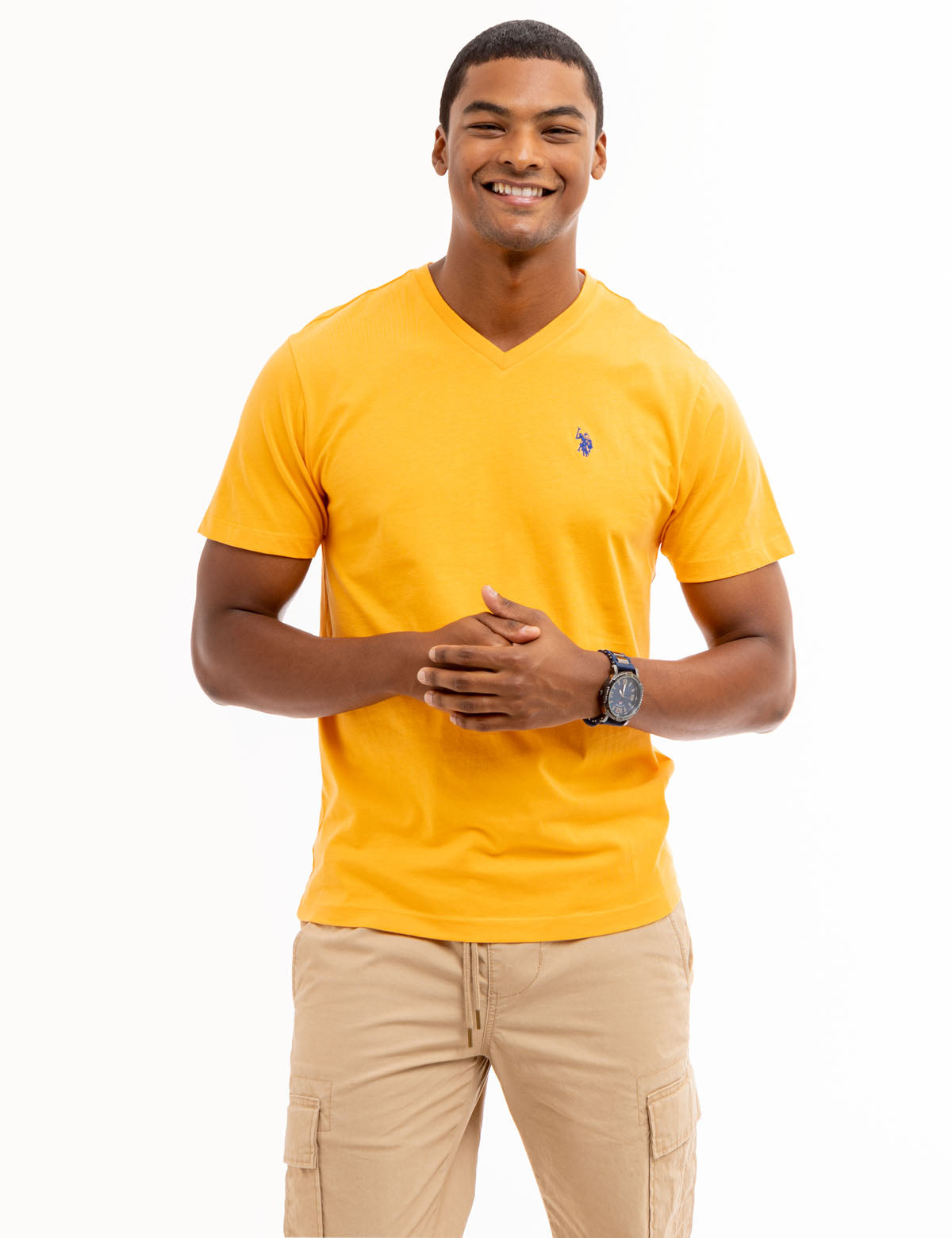 Classic V-Neck T-Shirt for Men & Women | Soft Cotton Tee