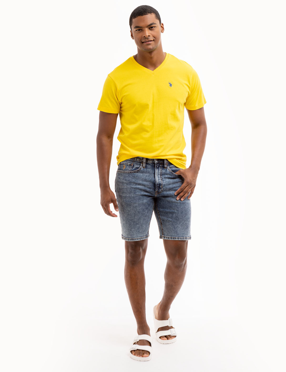 Classic V-Neck T-Shirt for Men & Women | Soft Cotton Tee