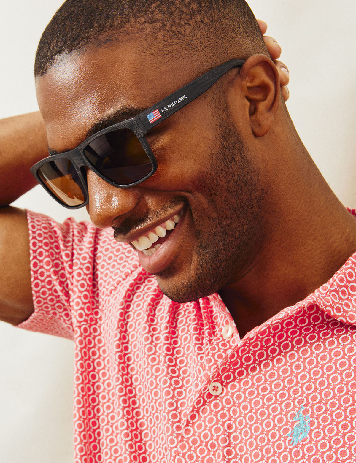 Men's Polarized Sport Sunglasses with UV400 Protection | Flag Branded