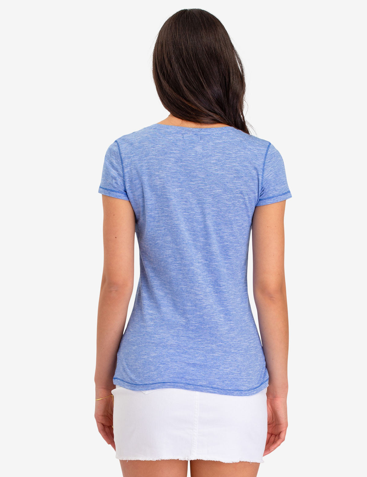 Space Dye V-Neck T-Shirt for Men & Women | Soft Cotton Casual Tee