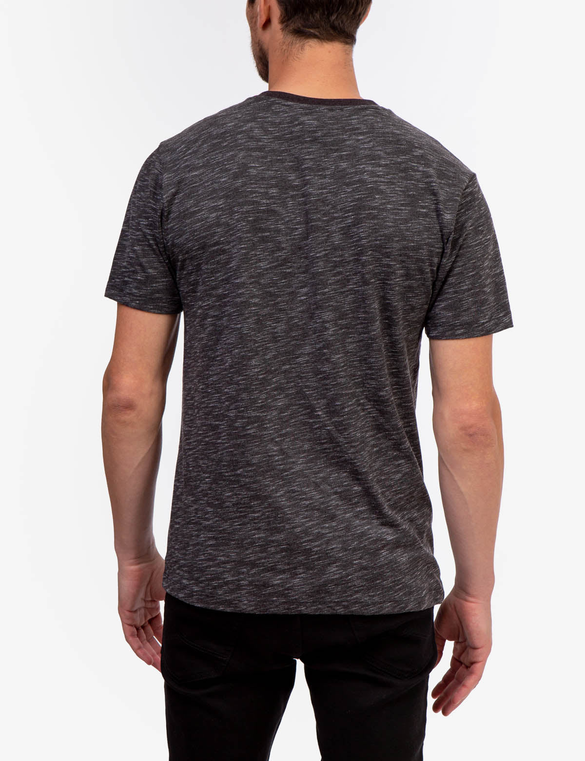 Space Dye V-Neck T-Shirt for Men & Women | Soft Cotton Casual Tee