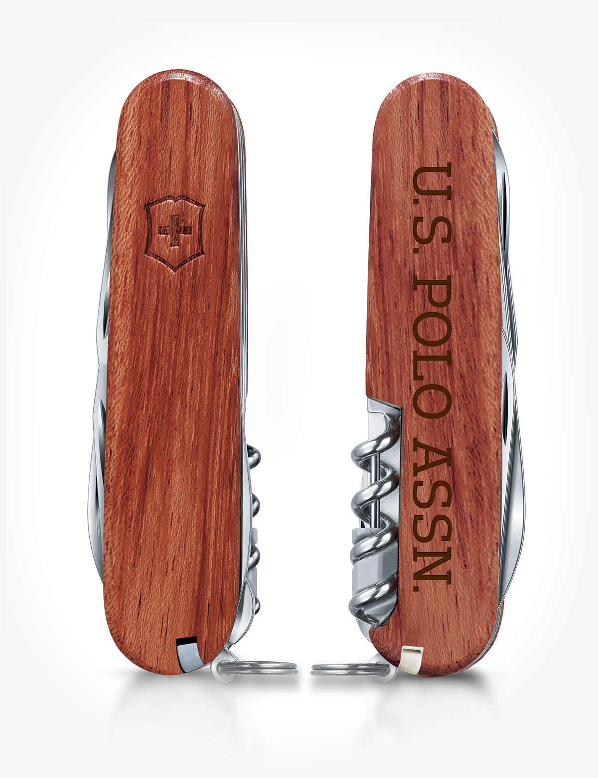 Swiss Army Pocket Knife with Walnut Wood Scales | Spartan Wood 91mm