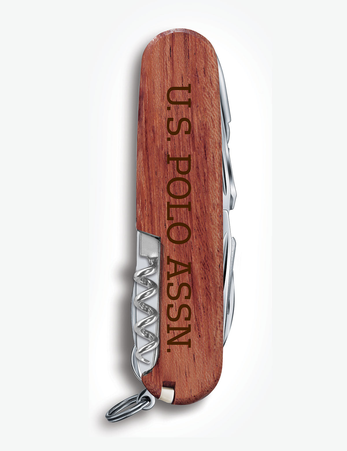 Swiss Army Pocket Knife with Walnut Wood Scales | Spartan Wood 91mm
