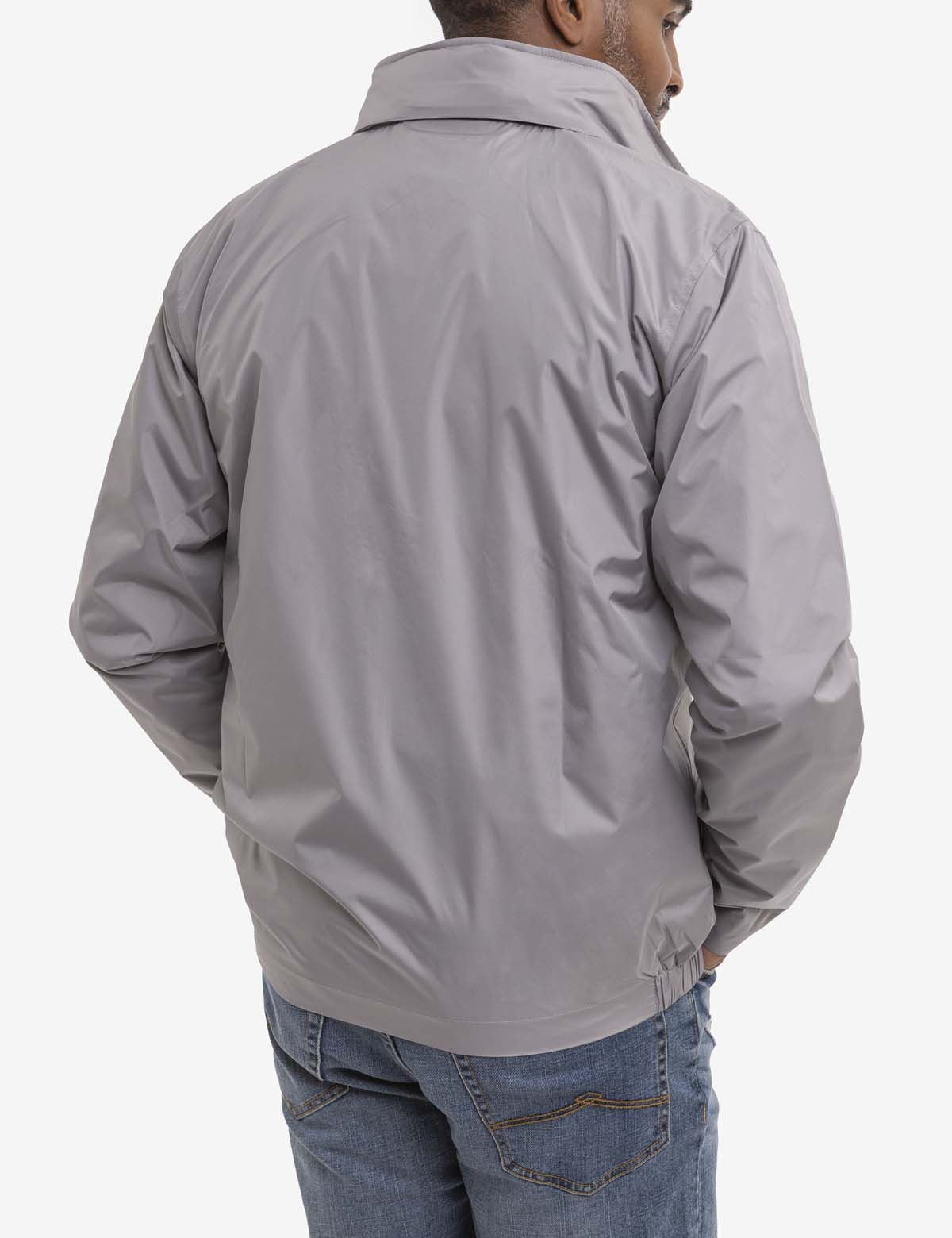 Lightweight Stow Hood Windbreaker Jacket for Outdoor Activities