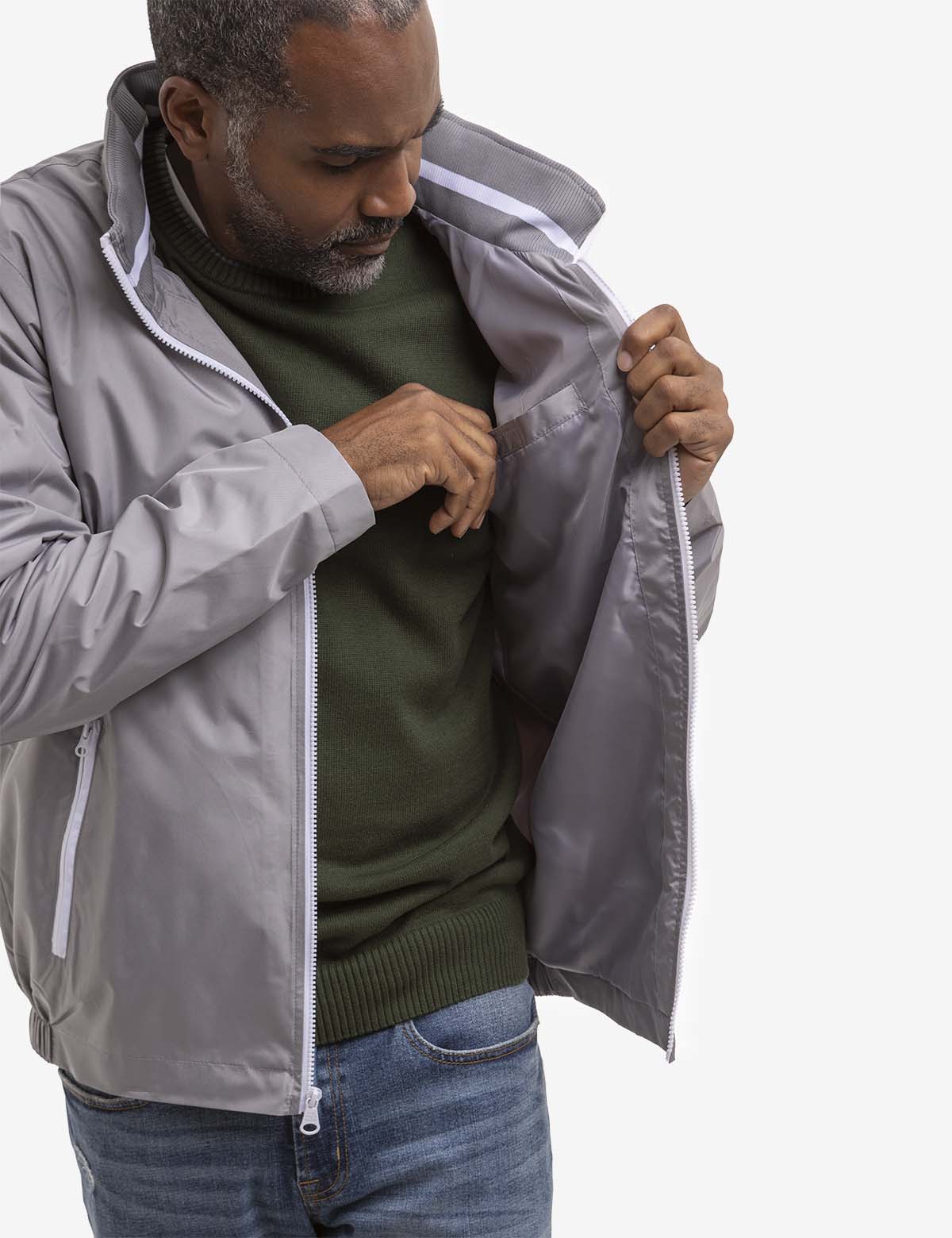 Lightweight Stow Hood Windbreaker Jacket for Outdoor Activities