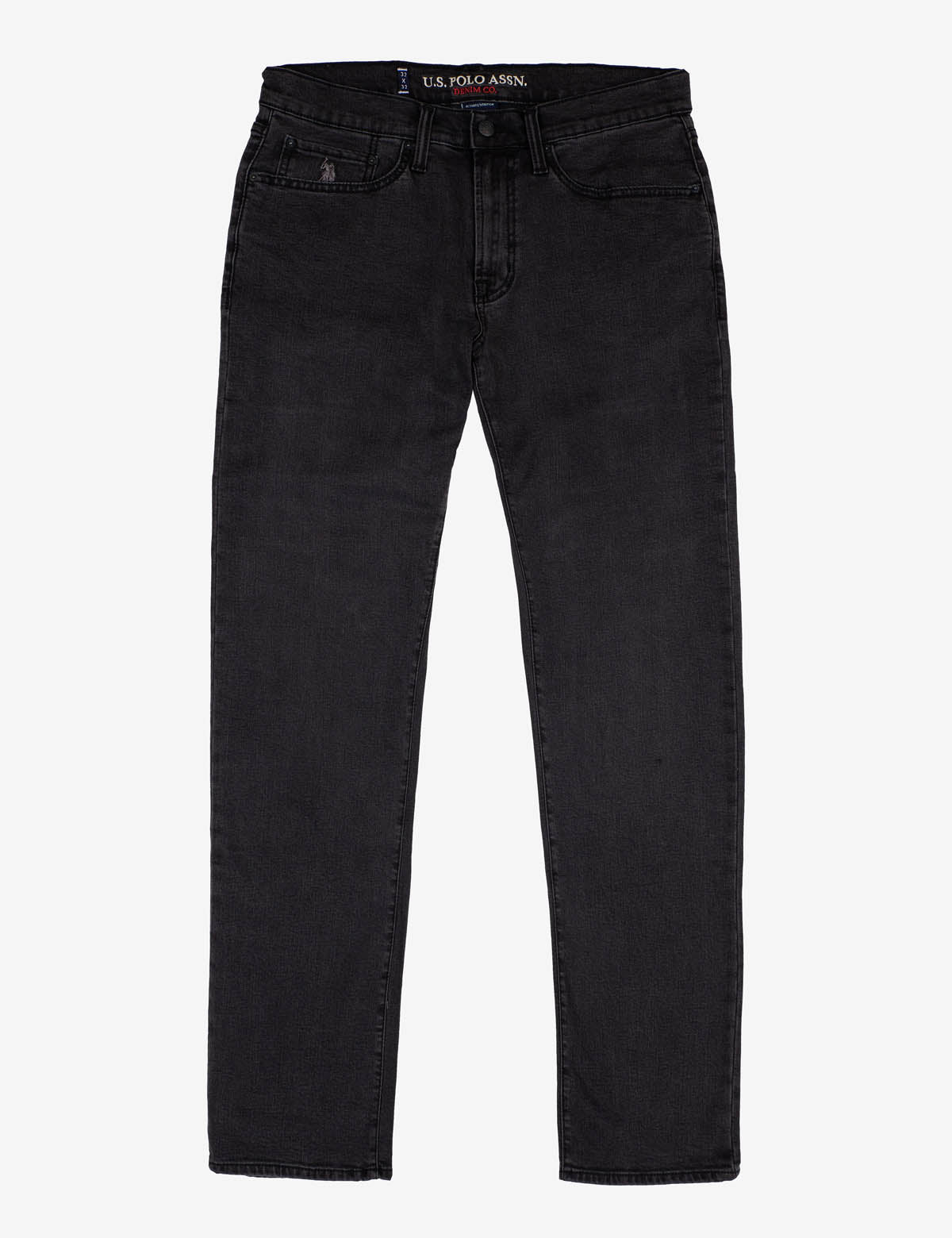 Light Wash Straight Fit Jeans for Men | 100% Cotton