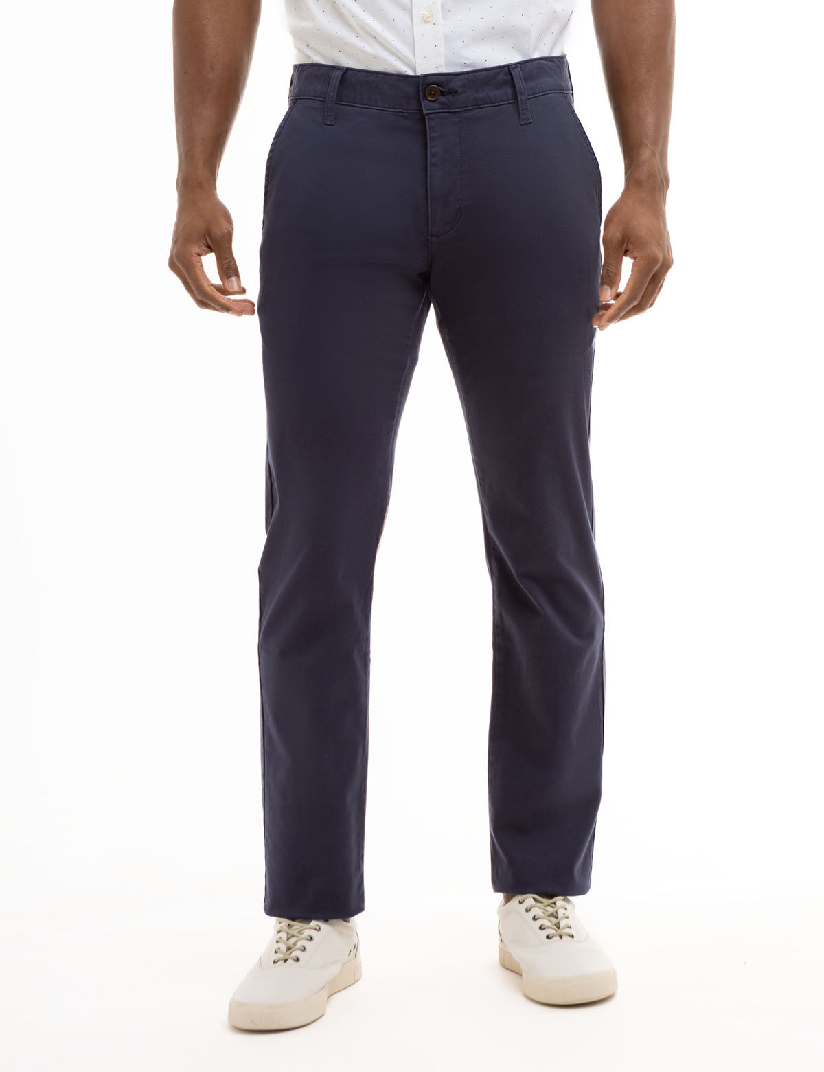 Men's Slim Fit Stretch Twill Chino Pants | Straight Twill
