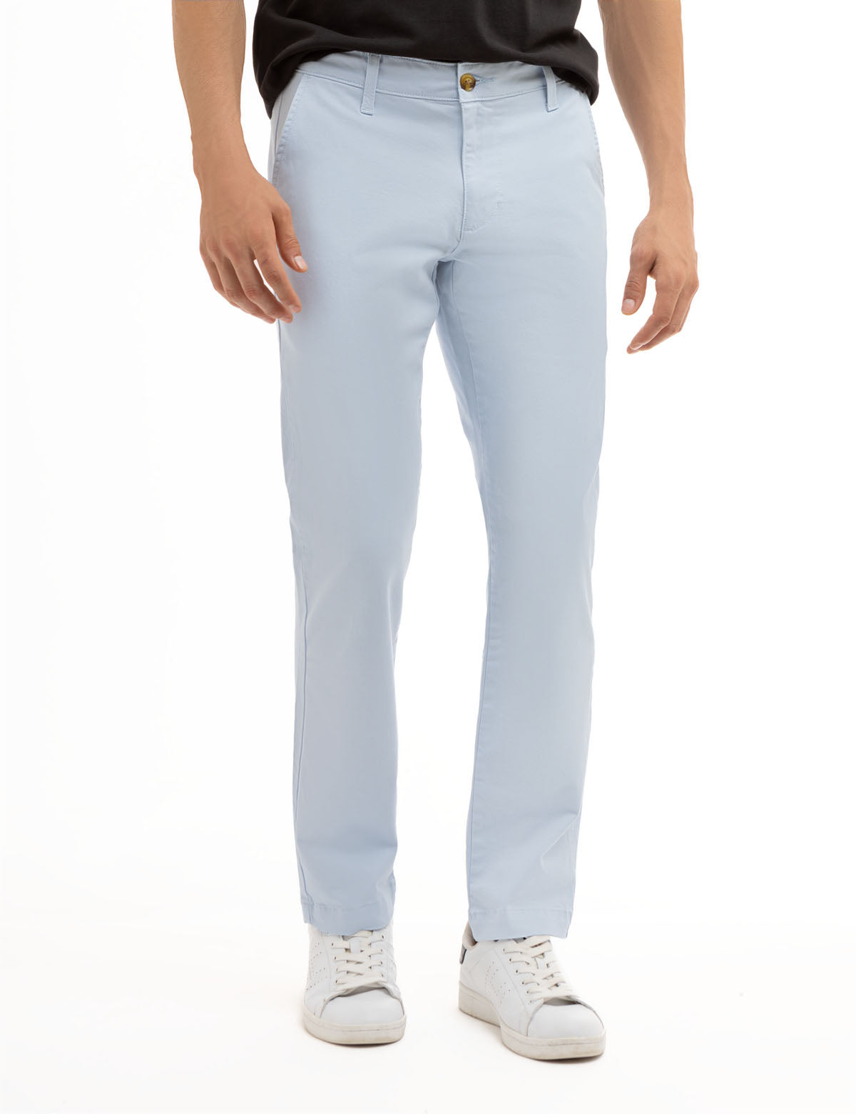 Men's Slim Fit Stretch Twill Chino Pants | Straight Twill