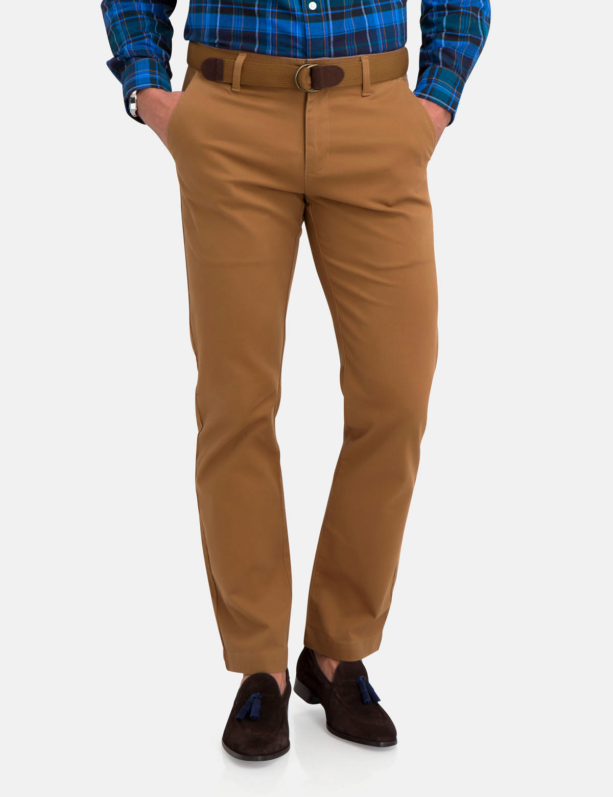 Stretch Chino Pants for Men | Slim Fit with Active Stretch Fabric