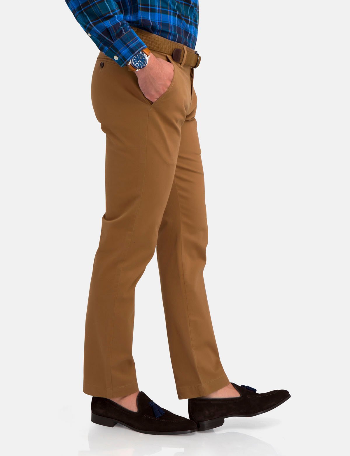 Stretch Chino Pants for Men | Slim Fit with Active Stretch Fabric