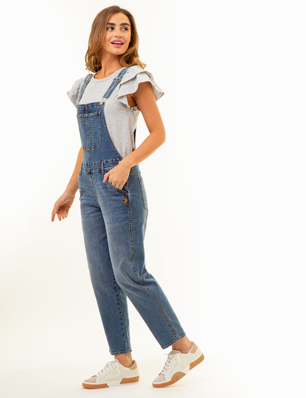 Stretch Denim Overalls for Women | Comfortable & Stylish