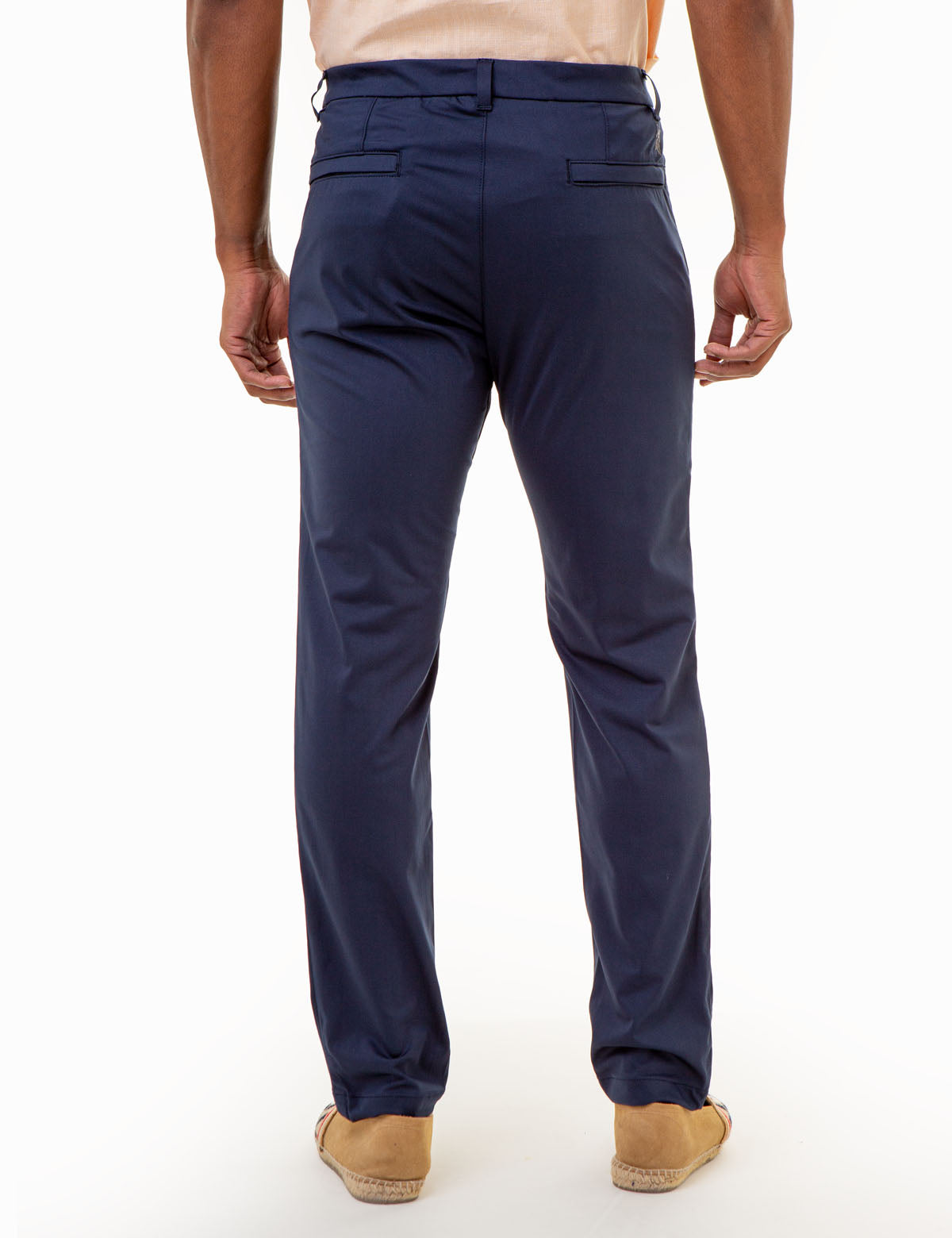 Stretch Knit Tech Pants with Zipper Pockets | Comfort & Utility