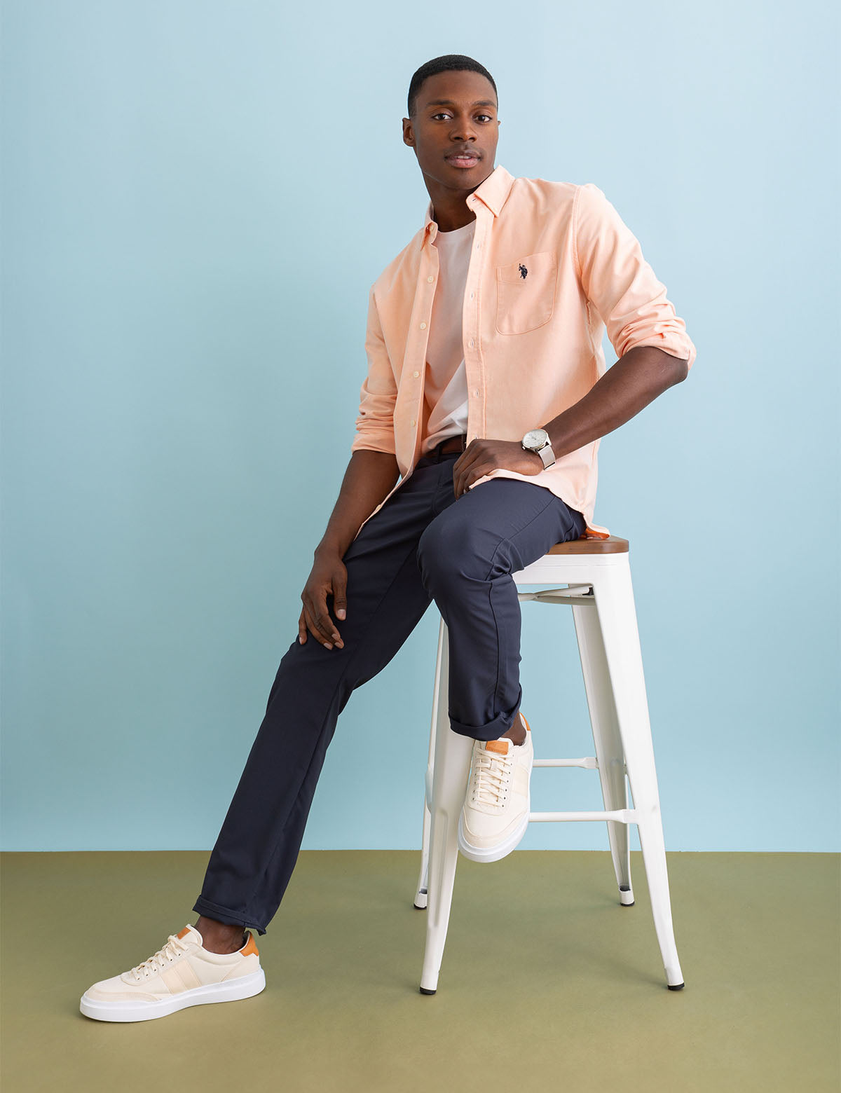 Stretch Knit Tech Pants with Zipper Pockets | Comfort & Utility