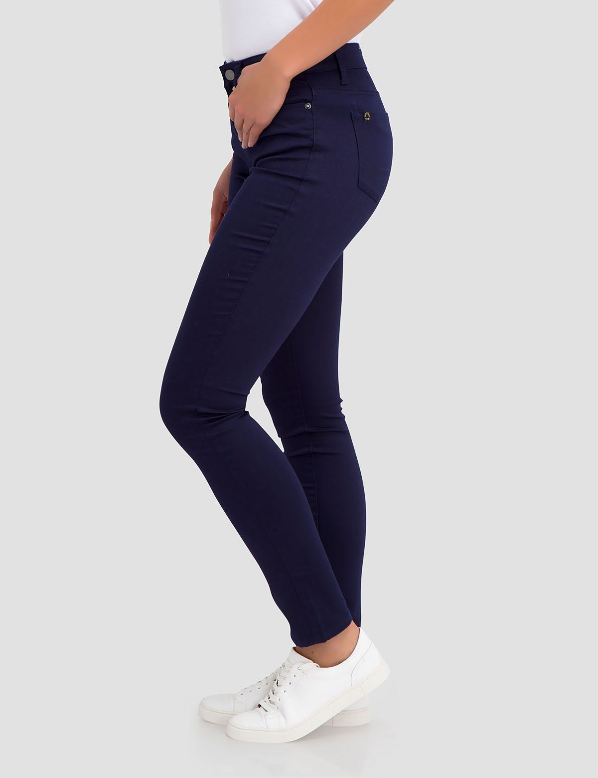 Stretch Sateen Skinny Pants for Women | Cotton Blend & Machine Washable