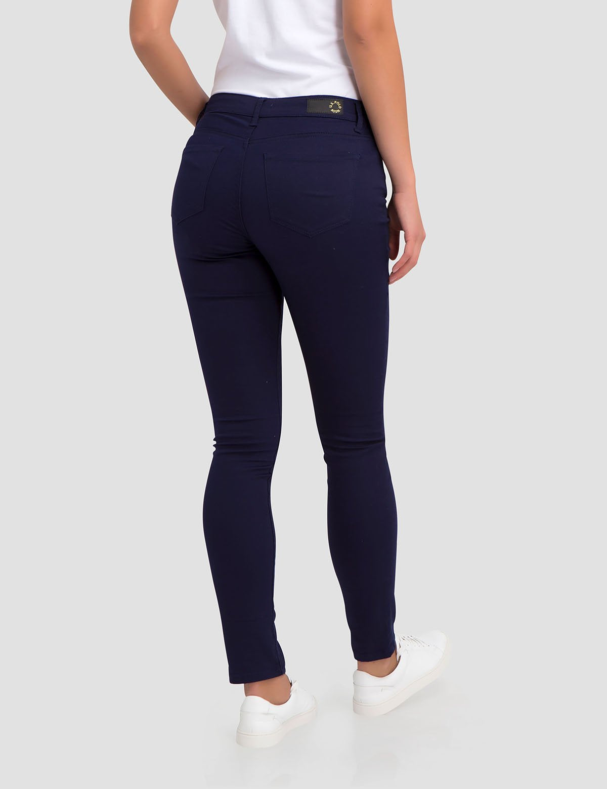 Stretch Sateen Skinny Pants for Women | Cotton Blend & Machine Washable