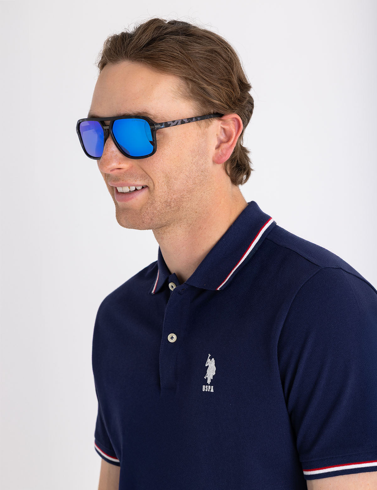 Men's Vented Aviator Sunglasses for Driving & Outdoor | [Brand Name]