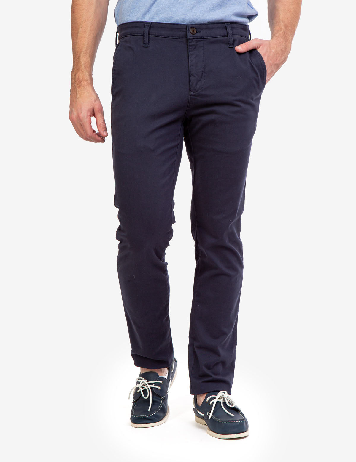 Stretch Slim Chino Pants for Men | 98% Cotton & 2% Spandex