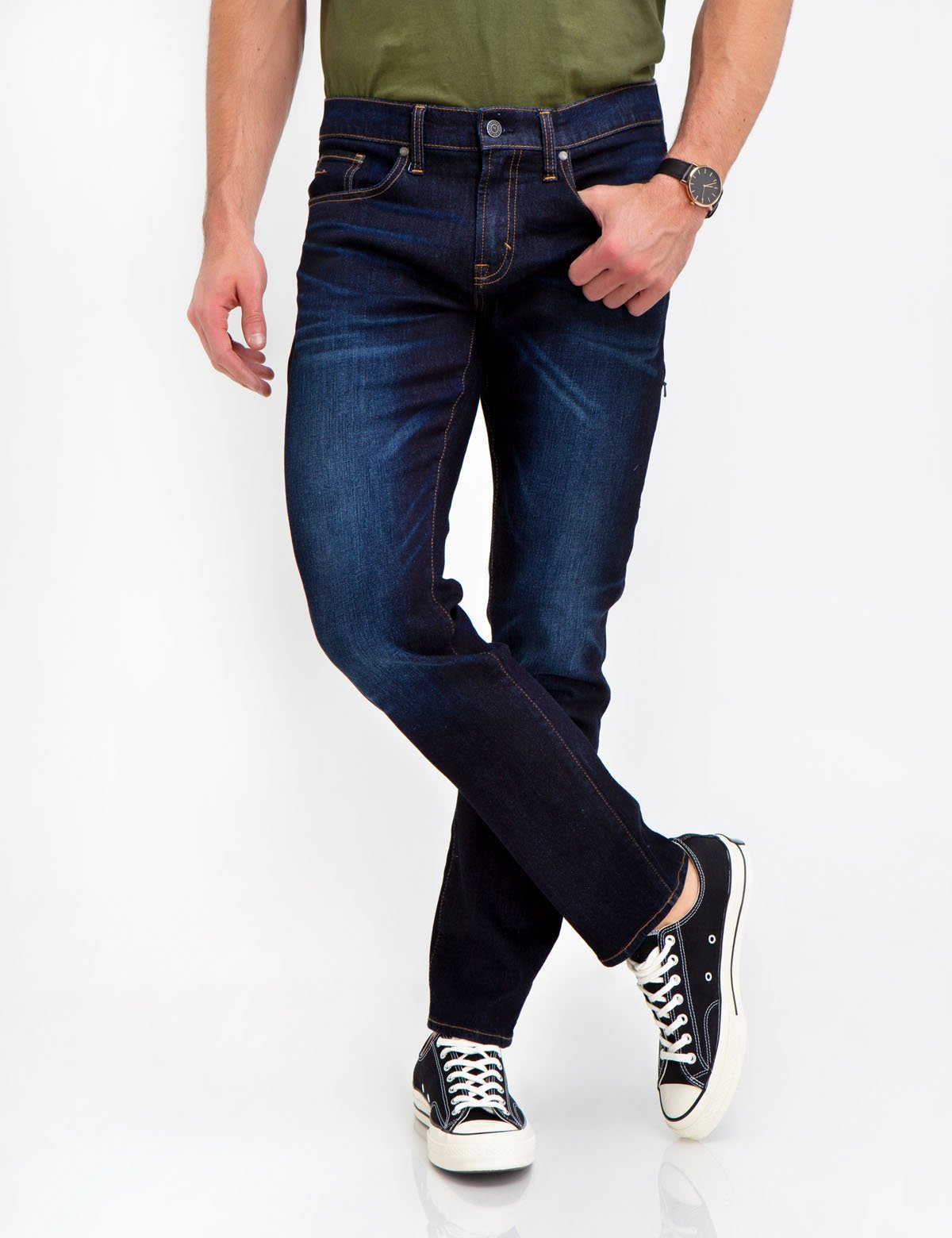 Stretch Slim Fit Jeans for Men | Comfortable & Flexible Denim