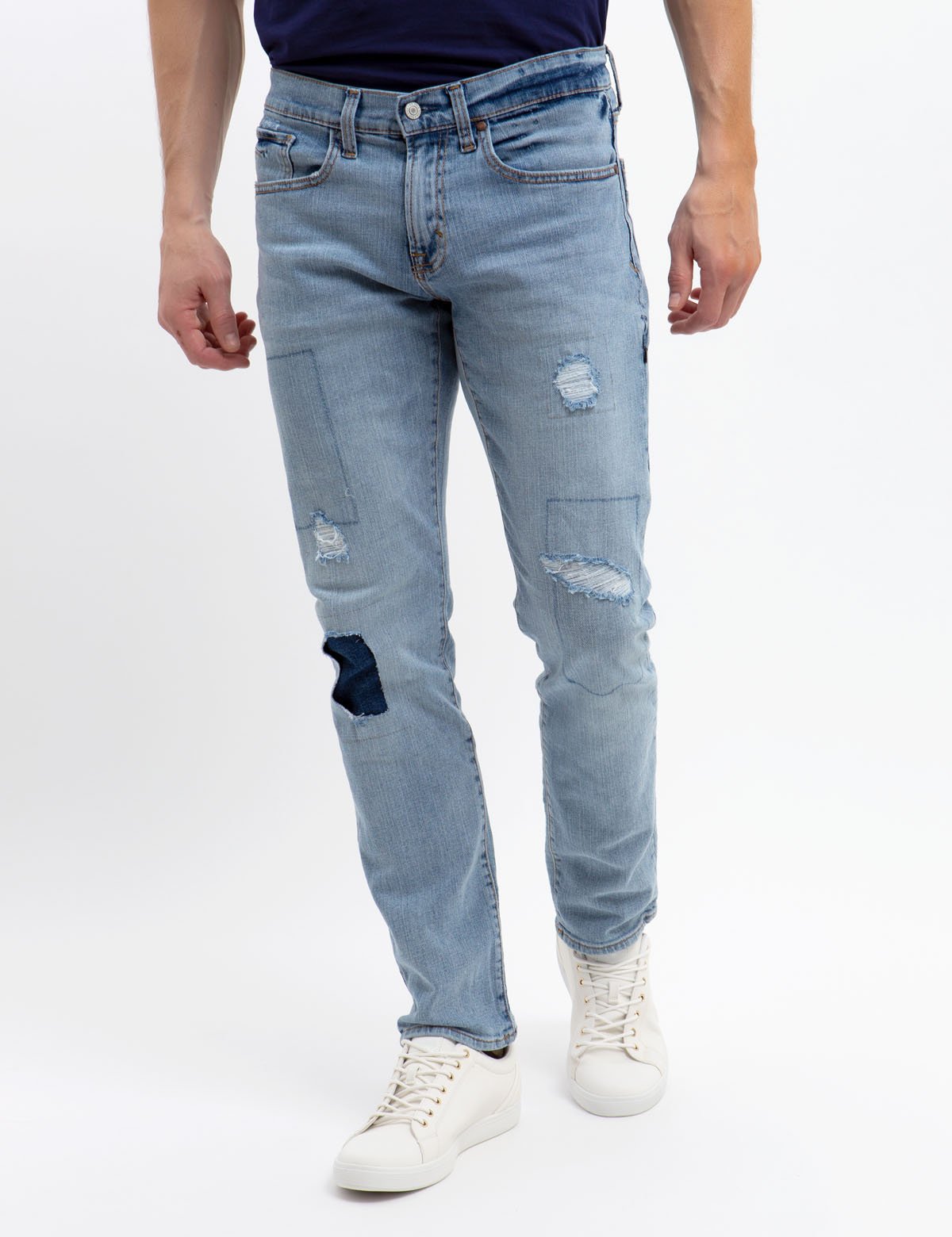 Stretch Slim Fit Jeans for Men | Comfortable & Flexible Denim