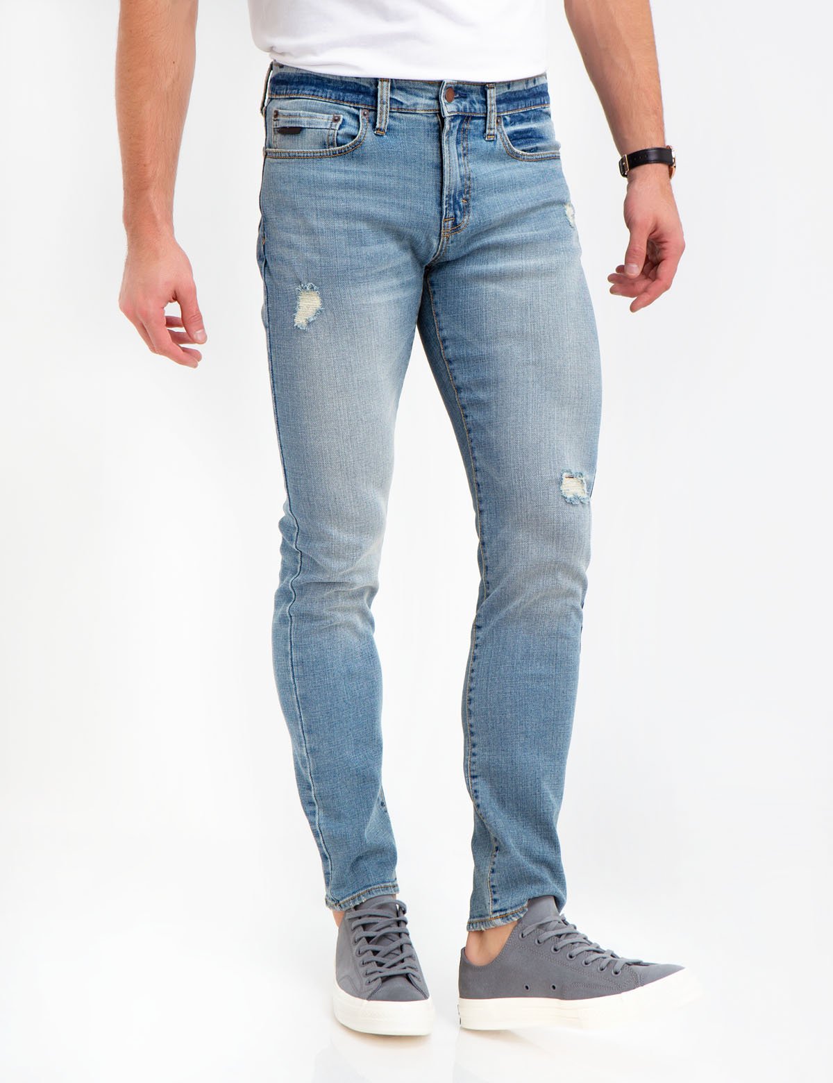 Stretch Slim Fit Jeans for Men | Comfortable & Flexible Denim