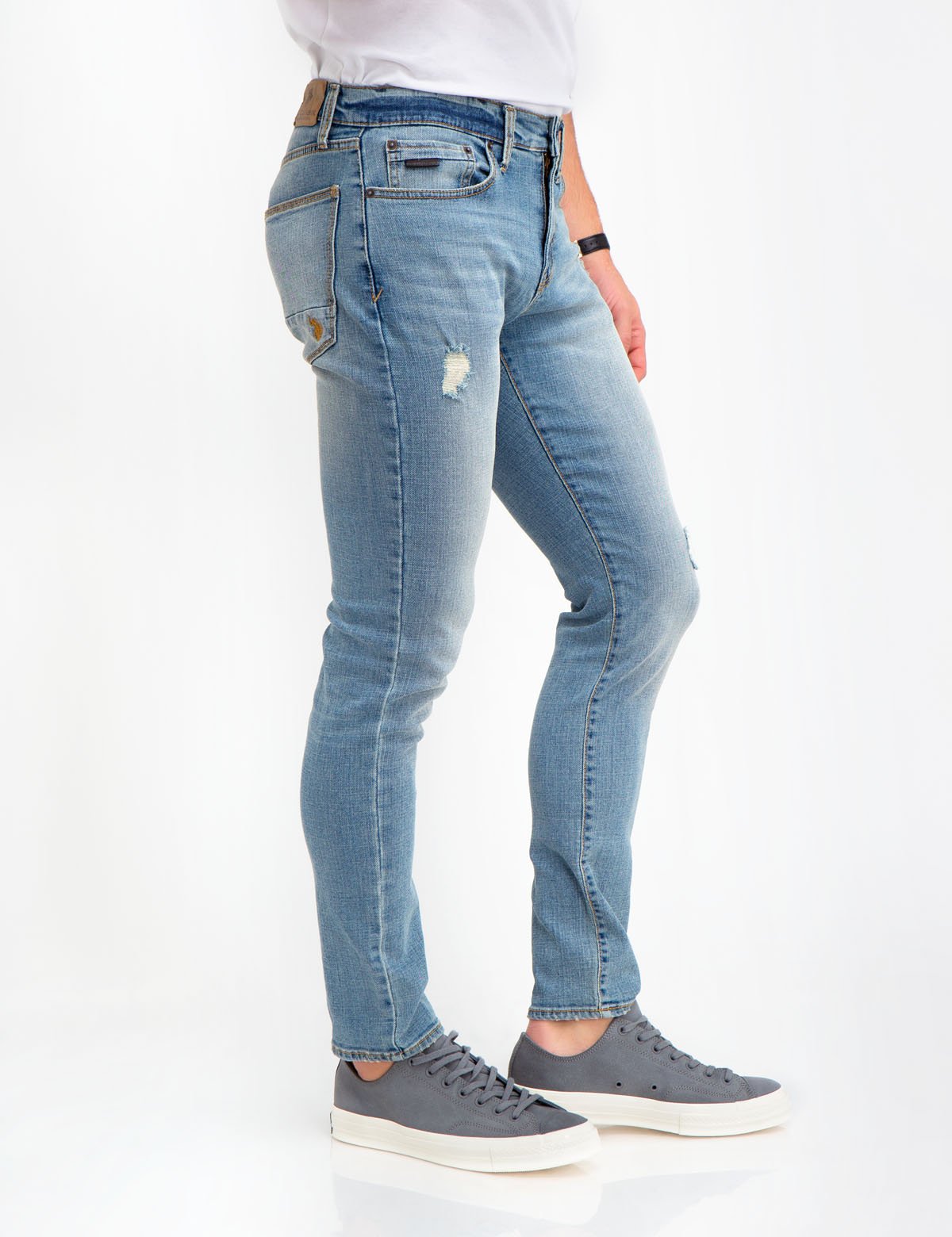 Stretch Slim Fit Jeans for Men | Comfortable & Flexible Denim