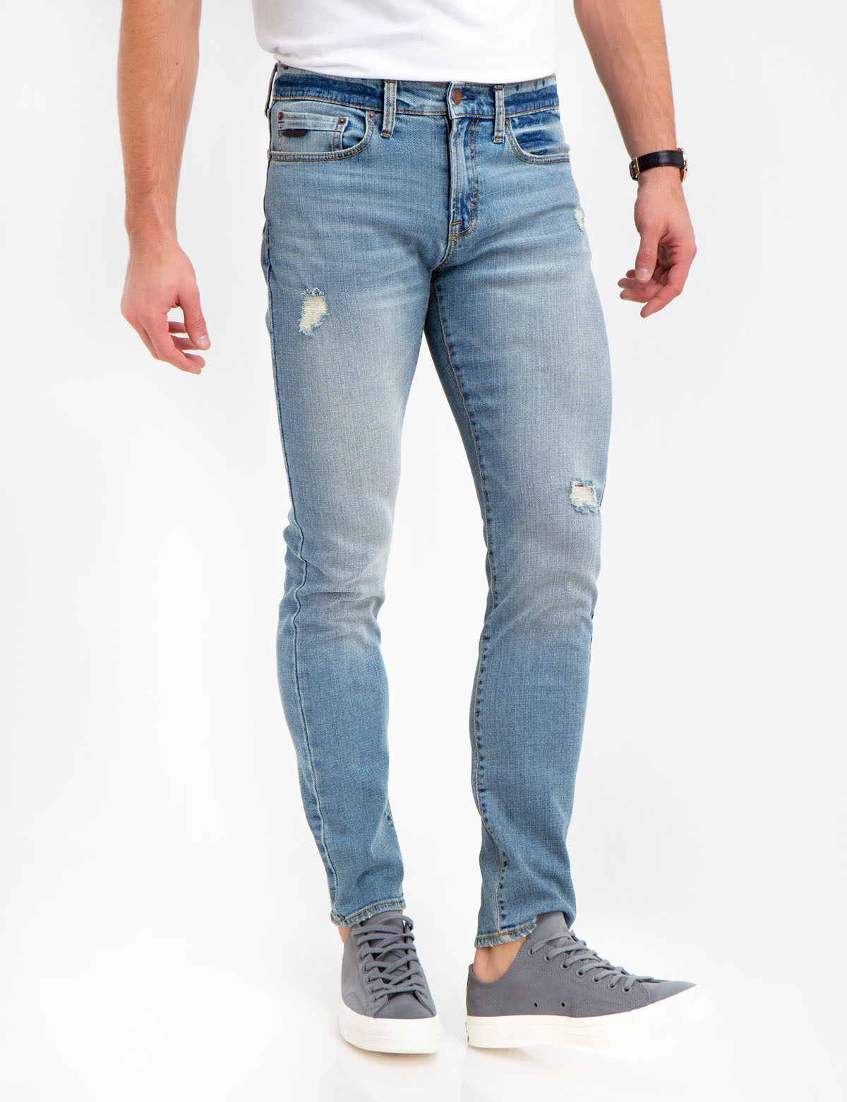 Stretch Slim Fit Jeans for Men | Comfortable & Flexible Denim