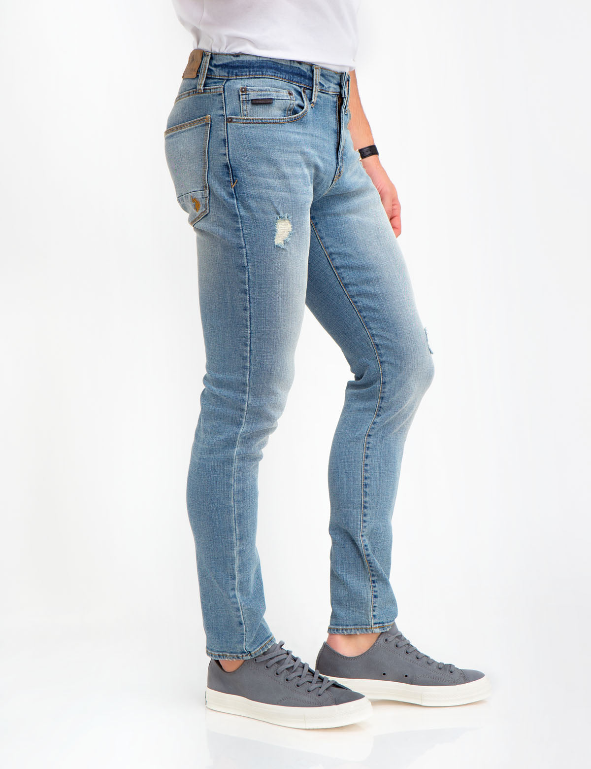 Stretch Slim Fit Jeans for Men | Comfortable & Flexible Denim