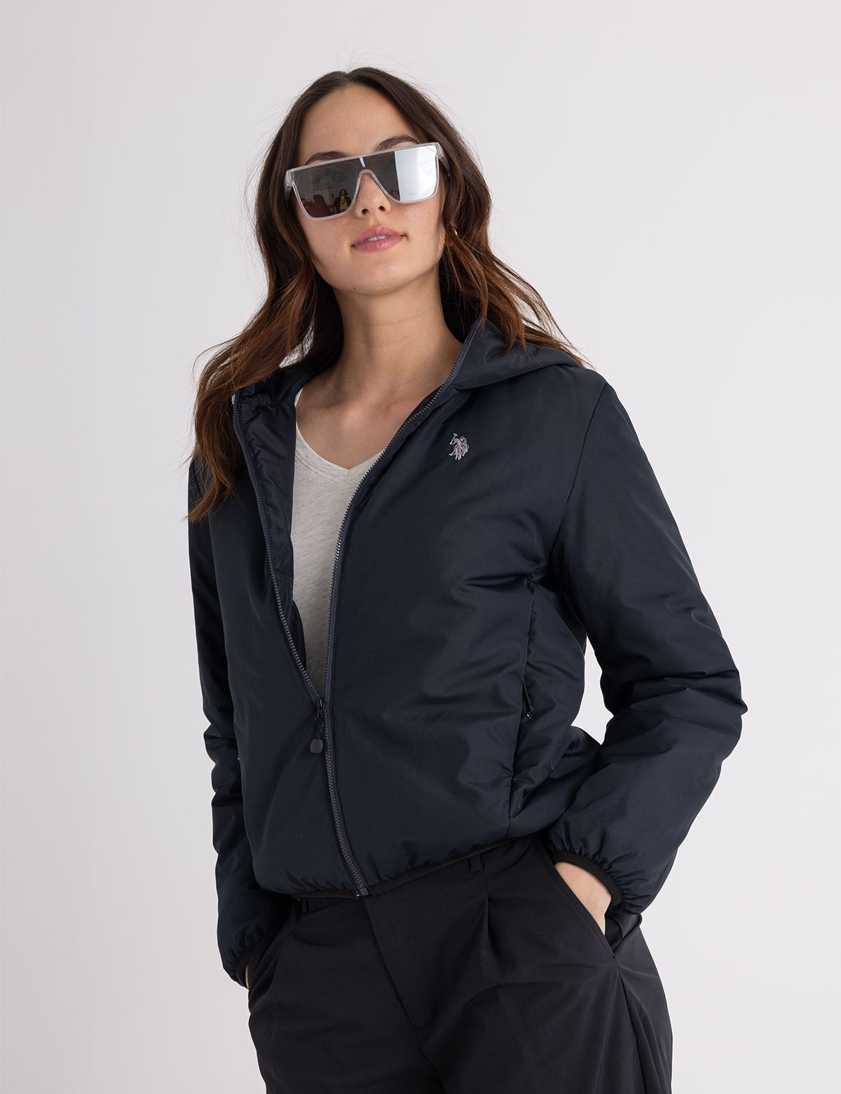 Oversized Shield Mirror Sunglasses for Women | Stylish UV Protection