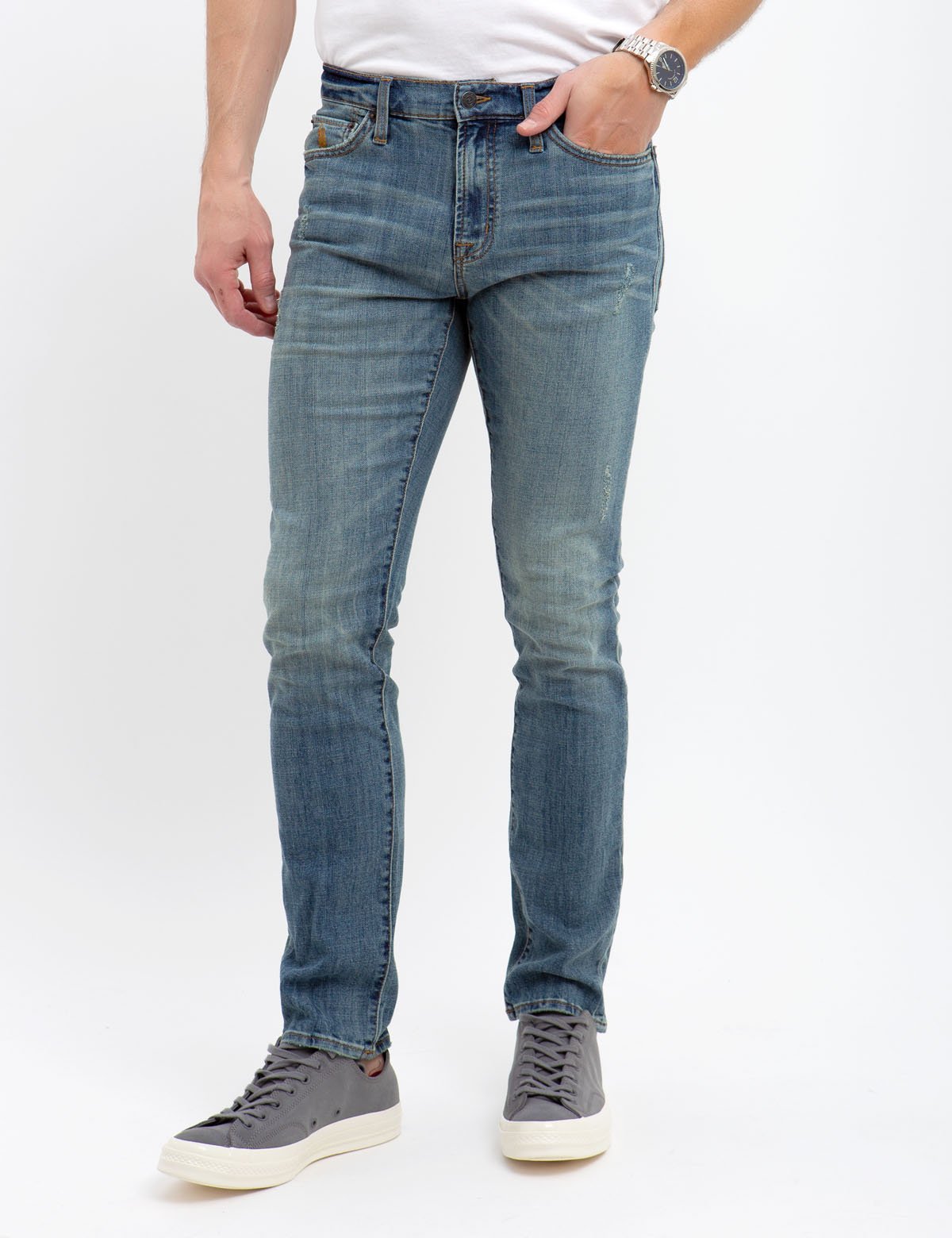 Slim Stretch Skinny Jeans for Men | Premium Denim Fit