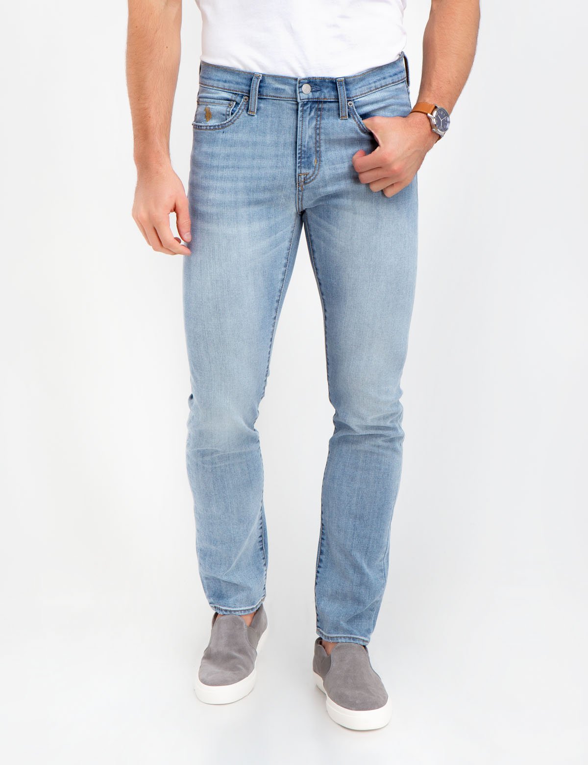 Slim Stretch Skinny Jeans for Men | Premium Denim Fit