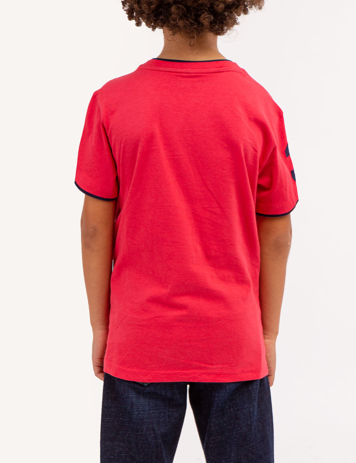 Boys V-Neck T-Shirt - Soft Cotton Basic Tee | Casual Comfort