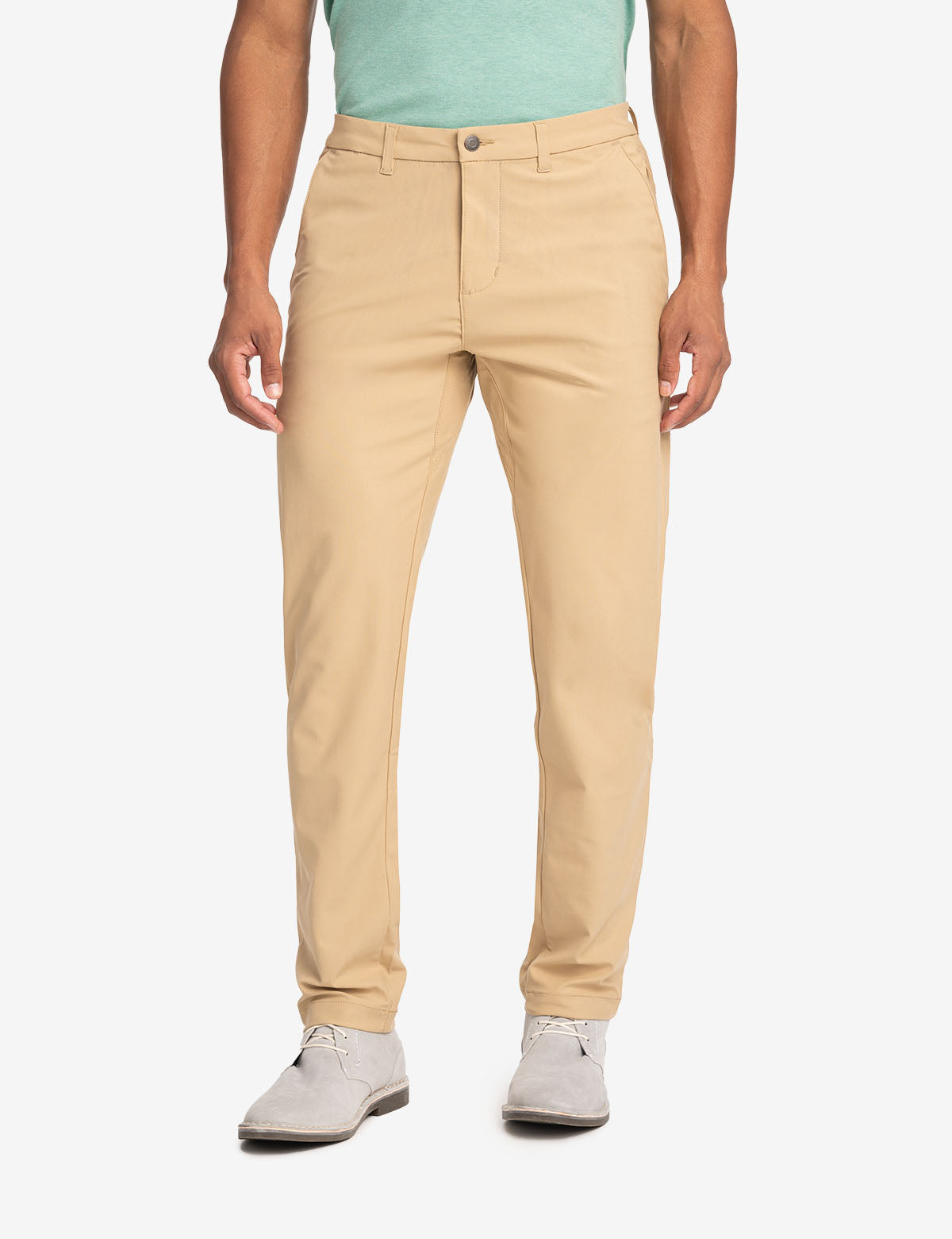 Stretch Tech Pants with Zipper Pockets for Men | Comfort & Utility