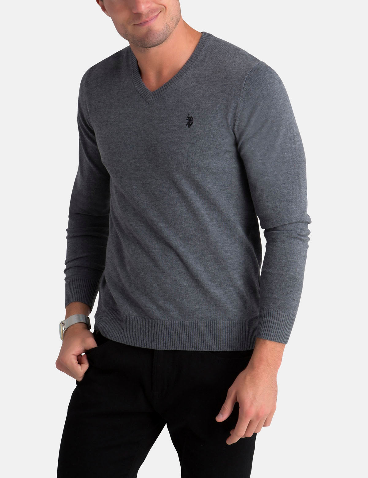 Stretch V-Neck Sweater for Women | Soft & Comfortable