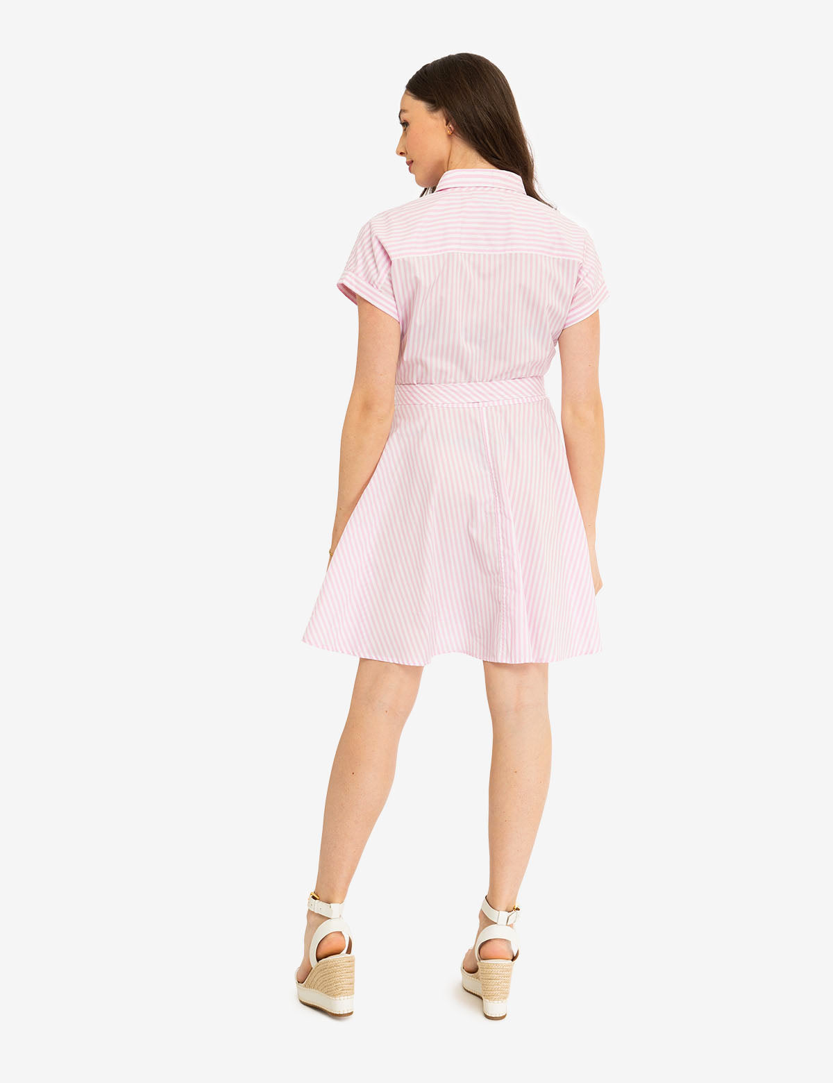 Striped Dolman Sleeve Dress | Casual & Comfortable