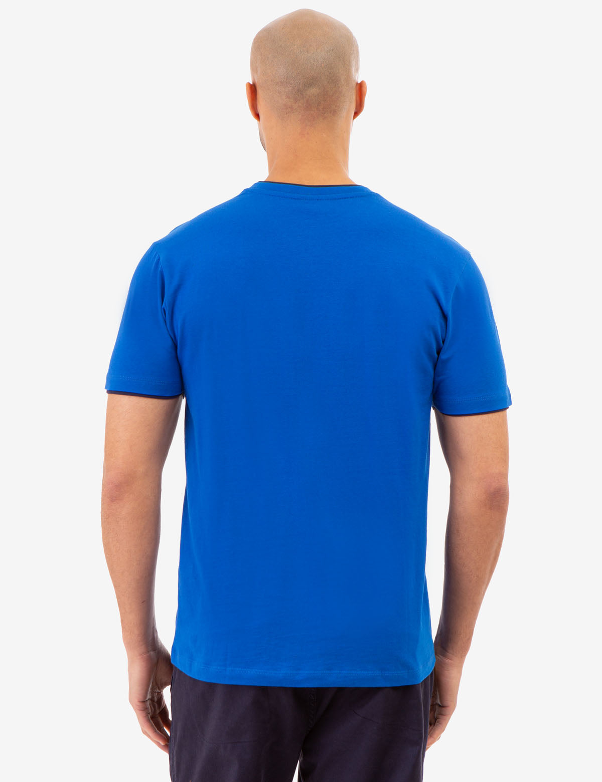 Double V-Neck T-Shirt for Men | Casual Slim Fit Tee