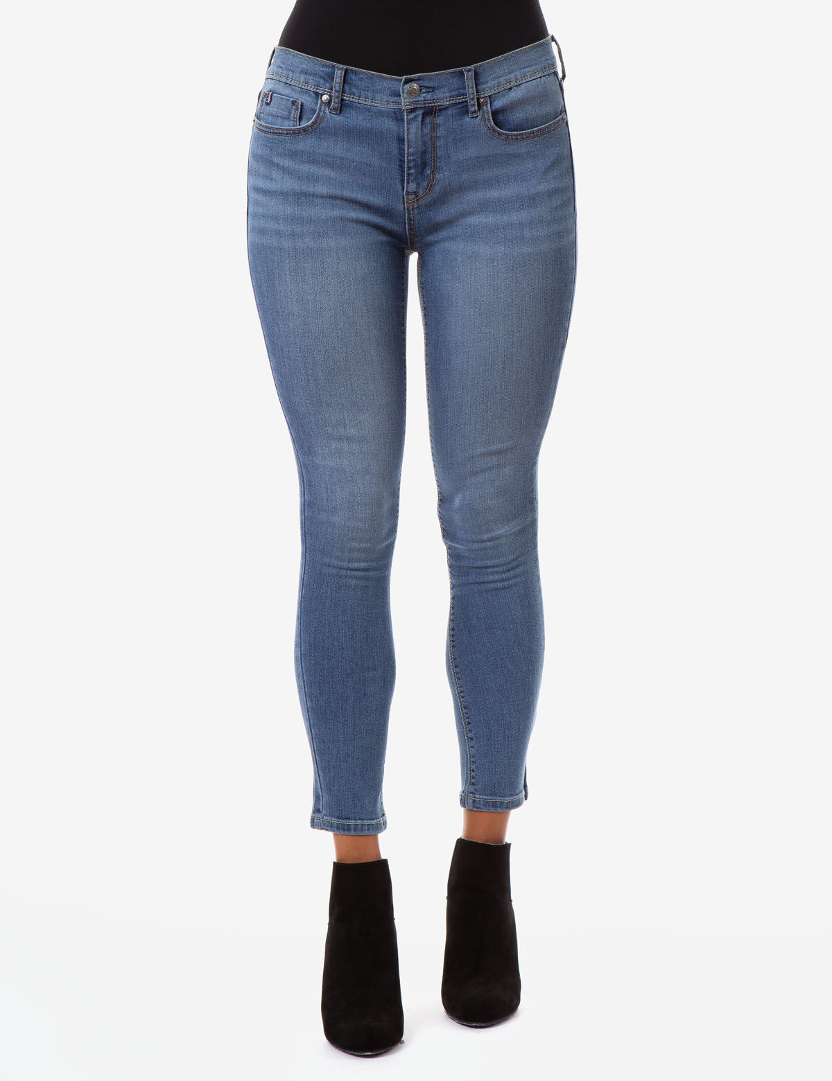 Super Skinny Jeans for Women - Stretch Denim with Waist-Defining Fit