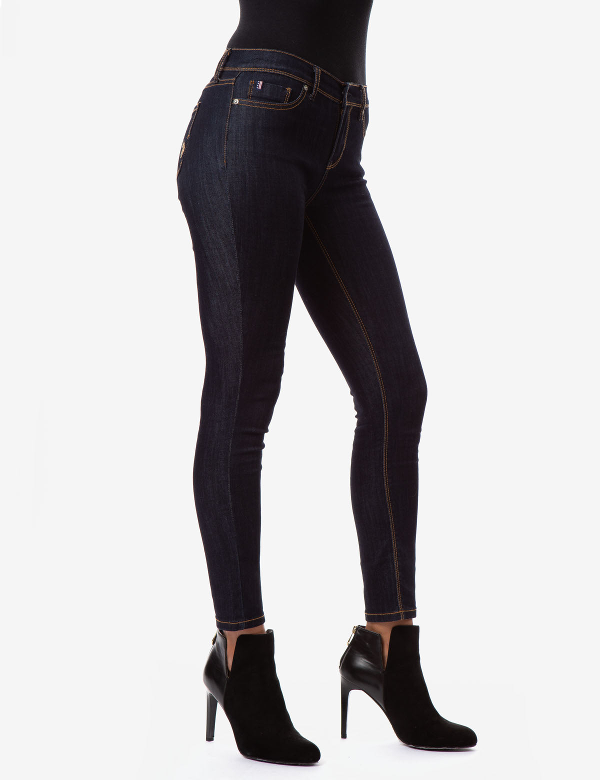 Super Skinny Jeans for Women - Stretch Denim with Waist-Defining Fit