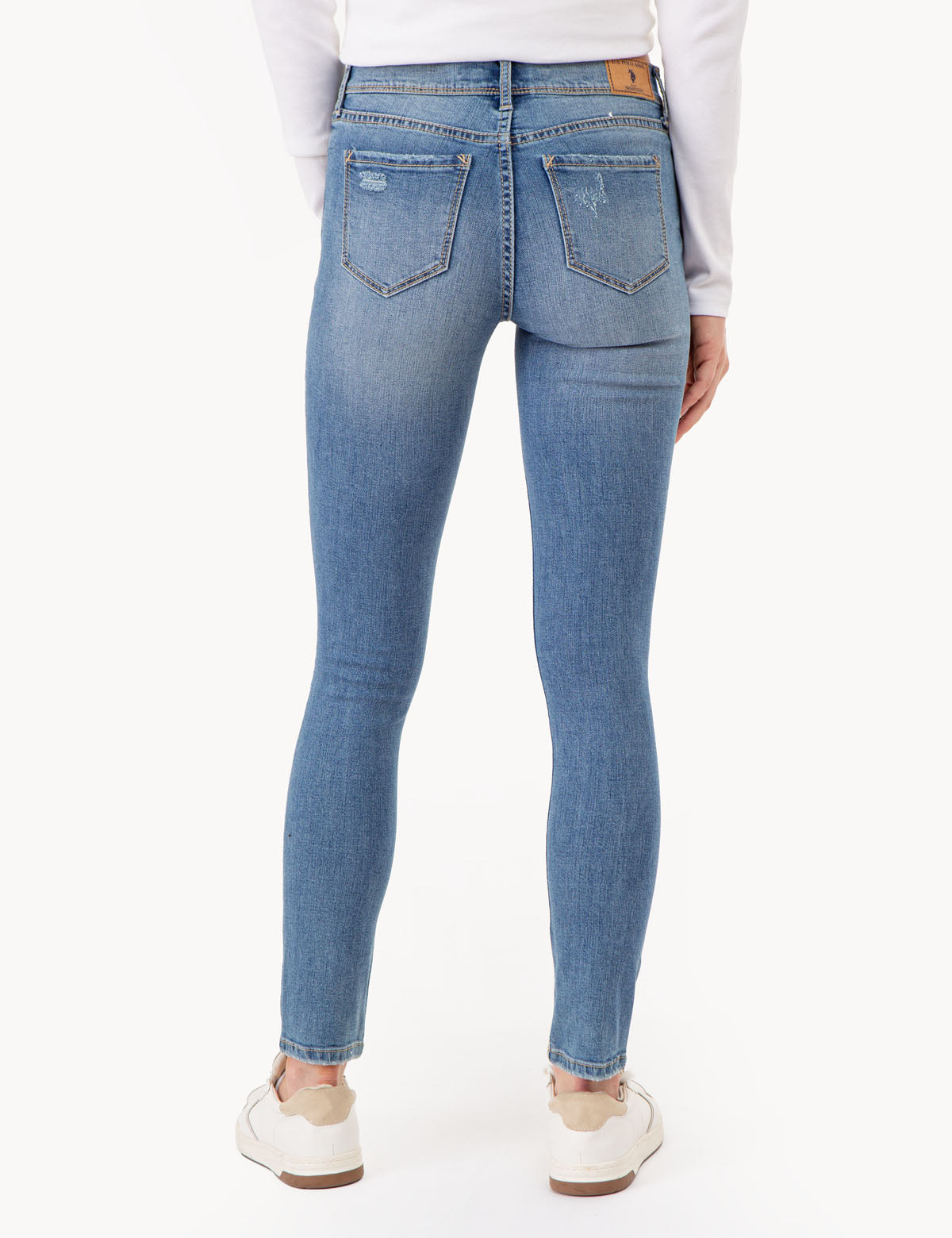 Super Skinny Jeans for Women - Stretch Denim with Waist-Defining Fit