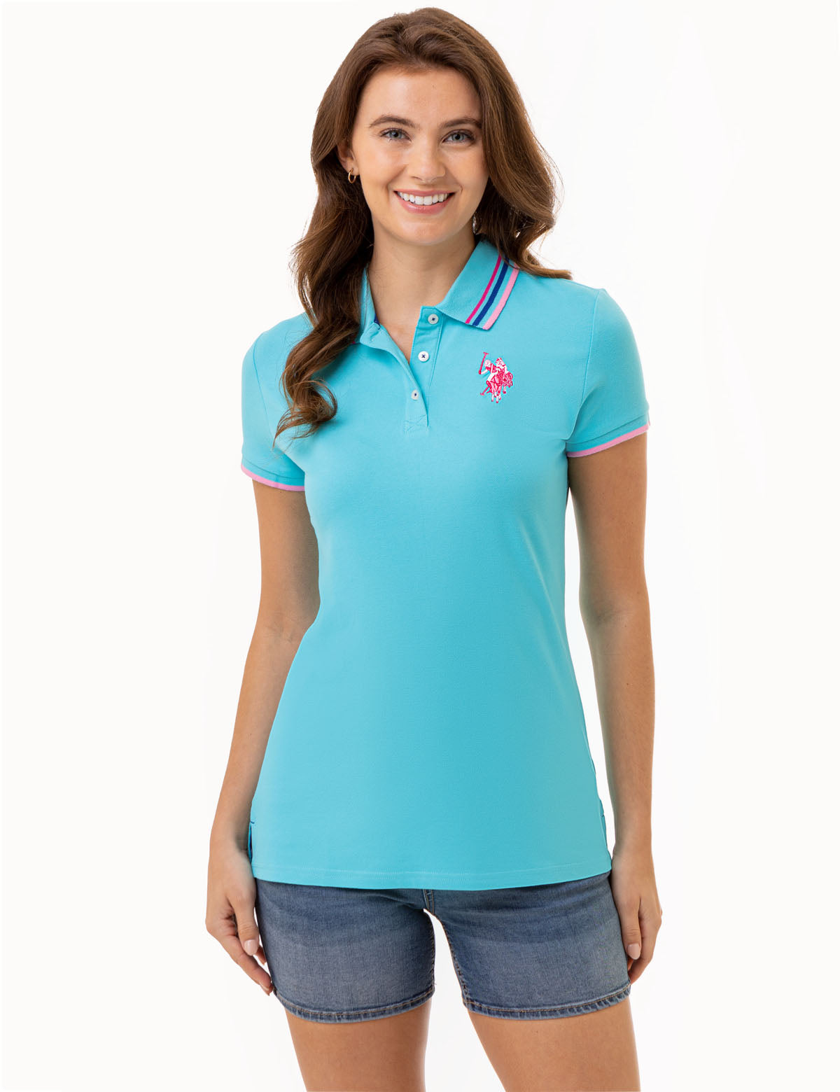 Tipped Varsity Polo Shirt for Men | Classic Cotton Style