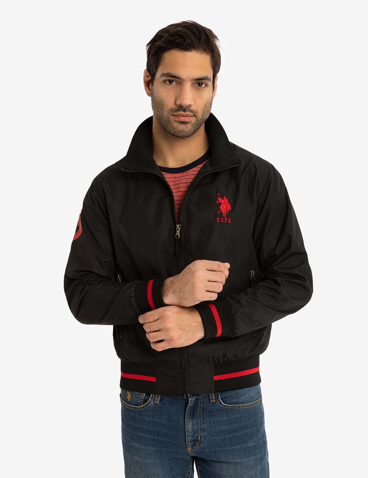 Men's Athletic Track Jacket for Running & Training | SportStyle