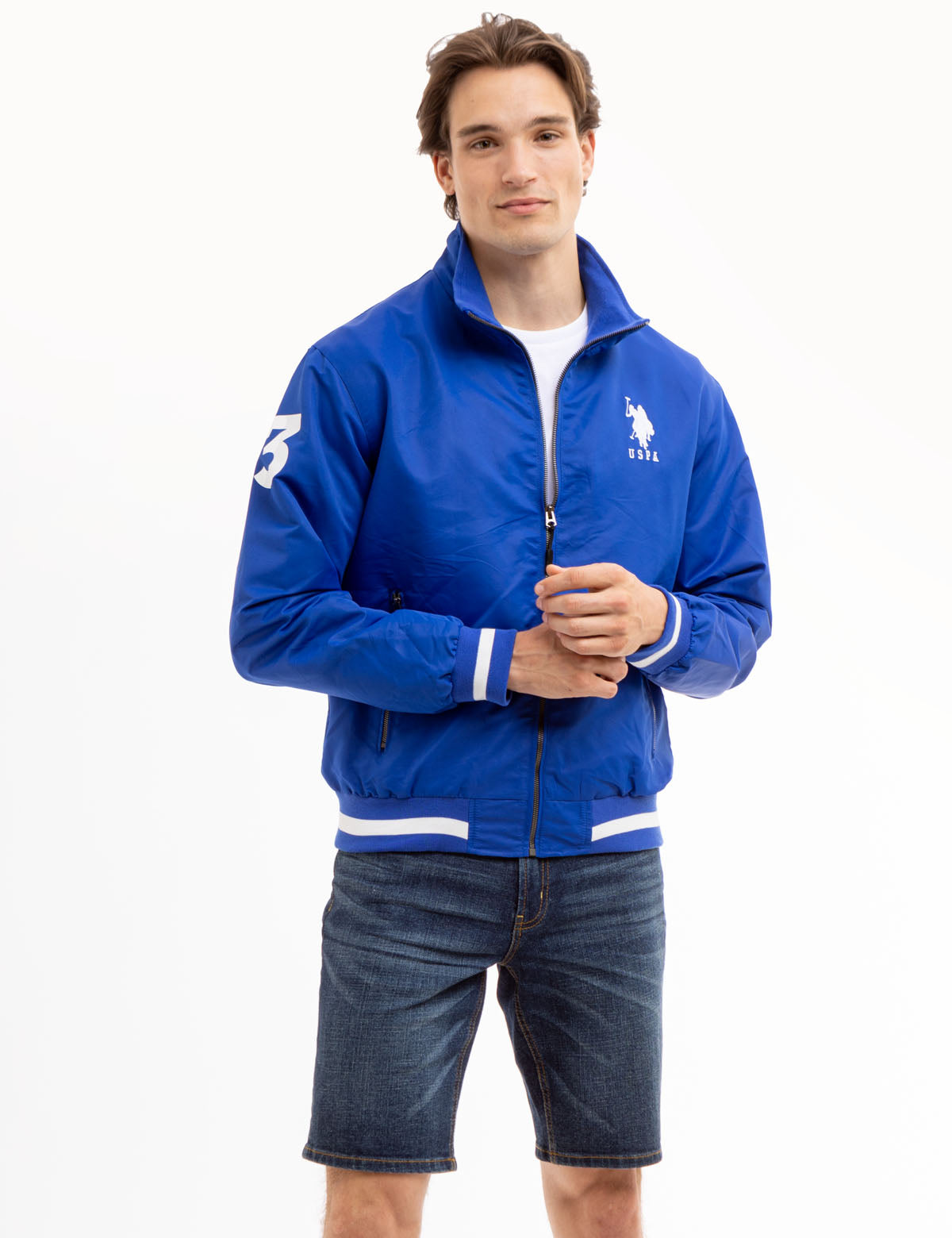 Men's Athletic Track Jacket for Running & Training | SportStyle