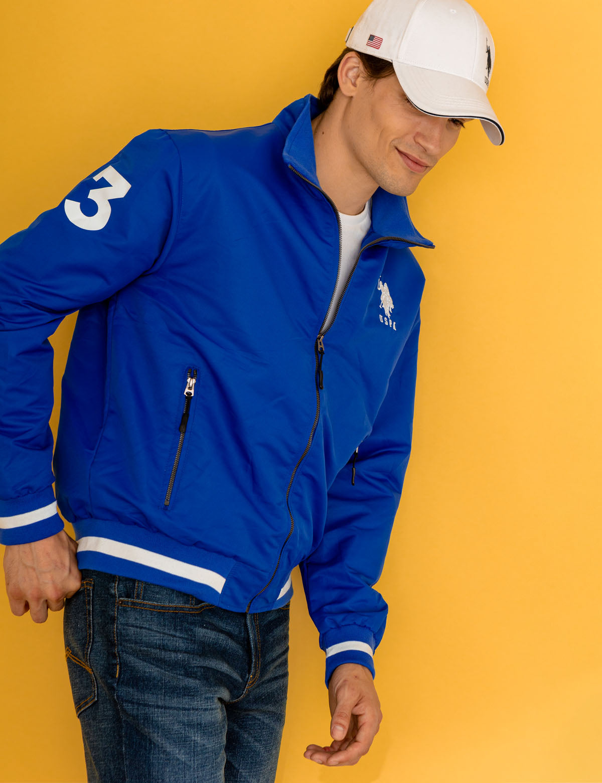 Men's Athletic Track Jacket for Running & Training | SportStyle
